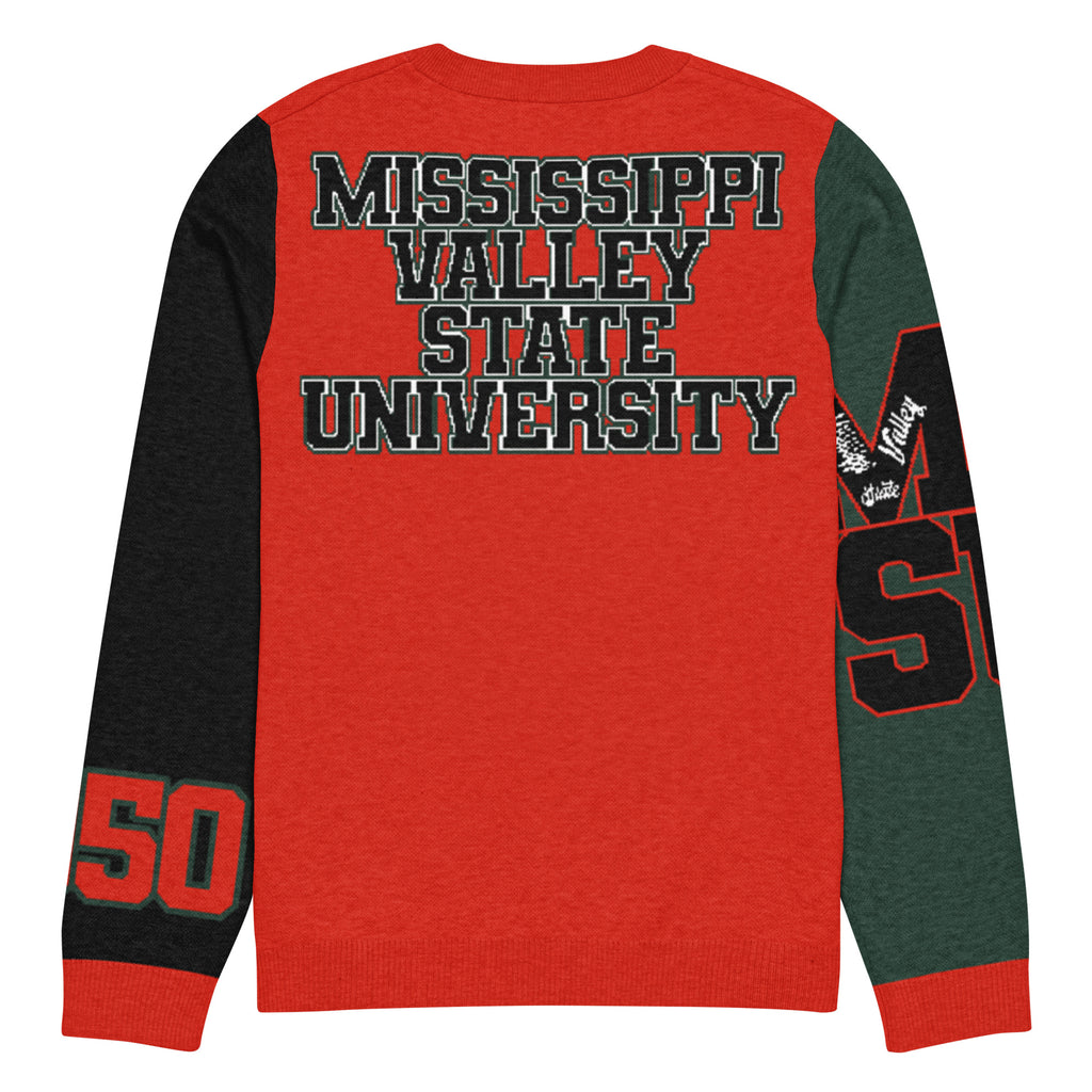 Mississippi Valley State Knitted Crewneck Sweater