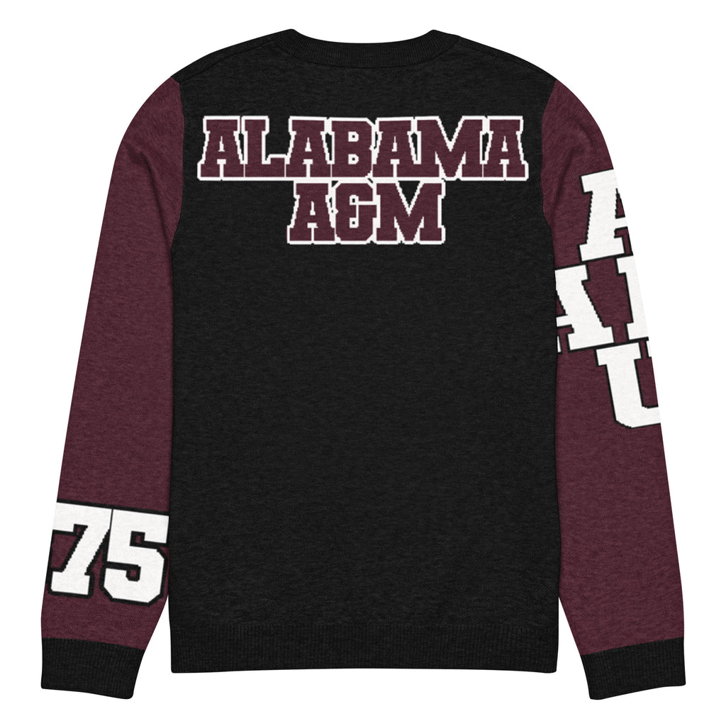 Alabama A&M Knitted Crewneck Sweater