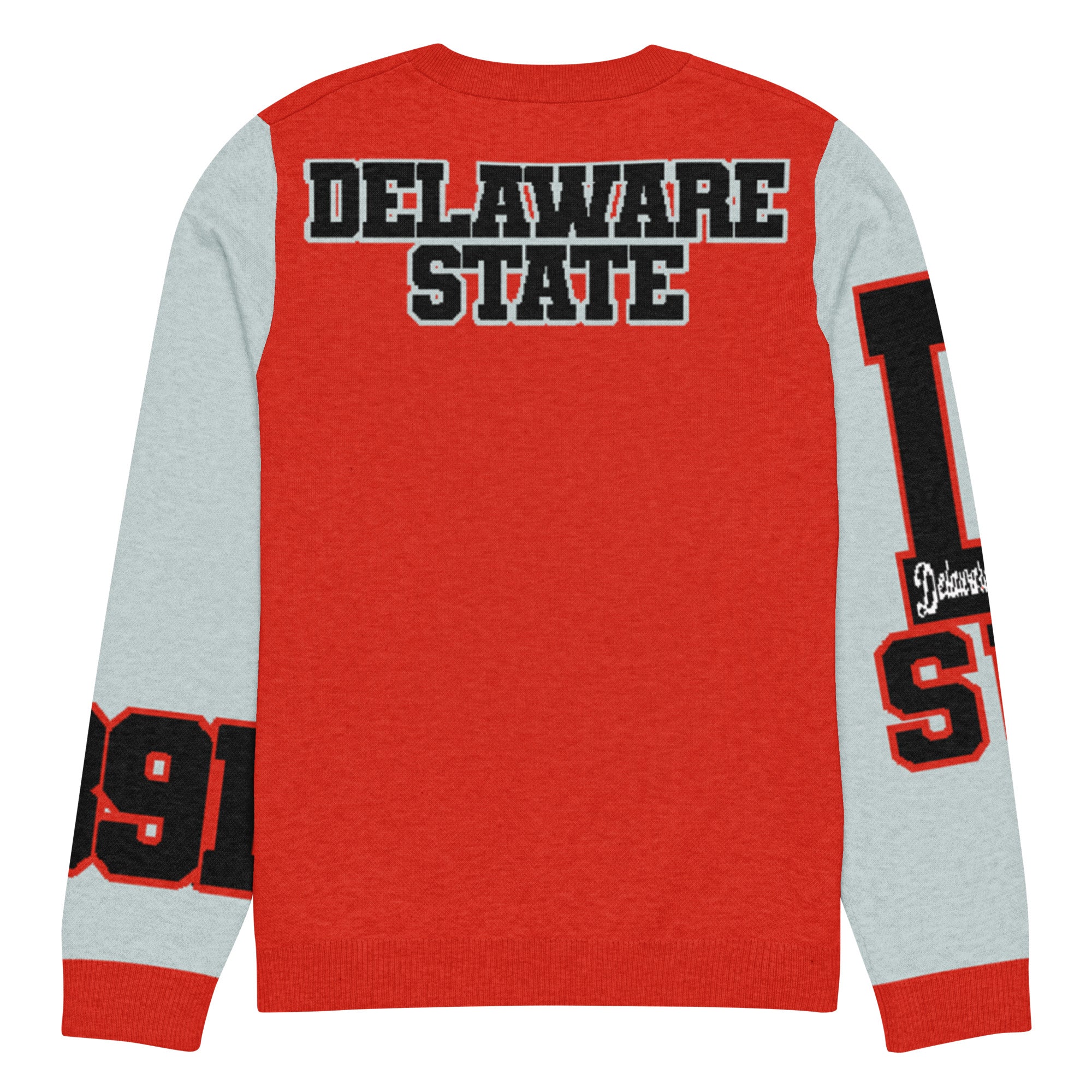 Delaware State Knitted Crewneck Sweater