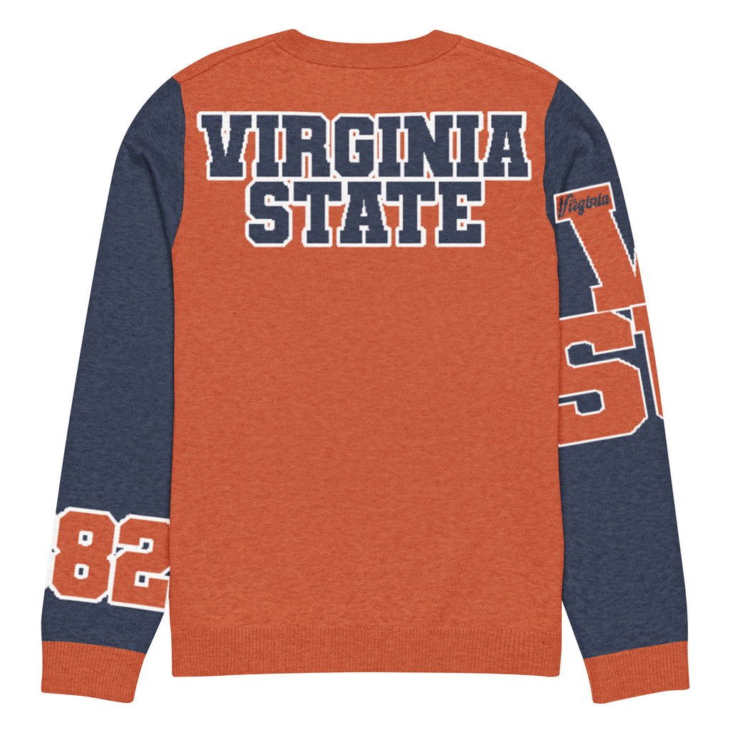 Virginia State Knitted Crewneck Sweater