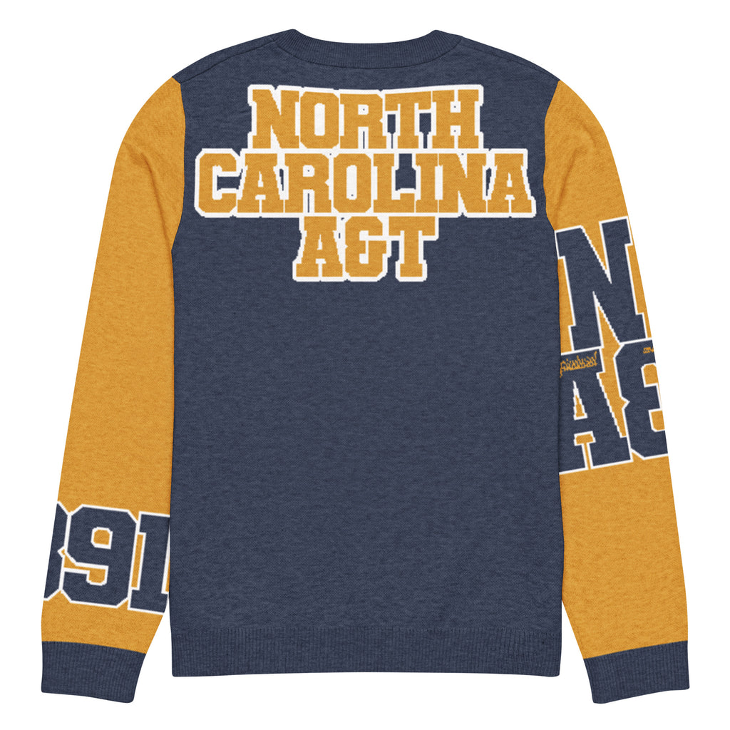 North Carolina A&T Knitted Crewneck Sweater