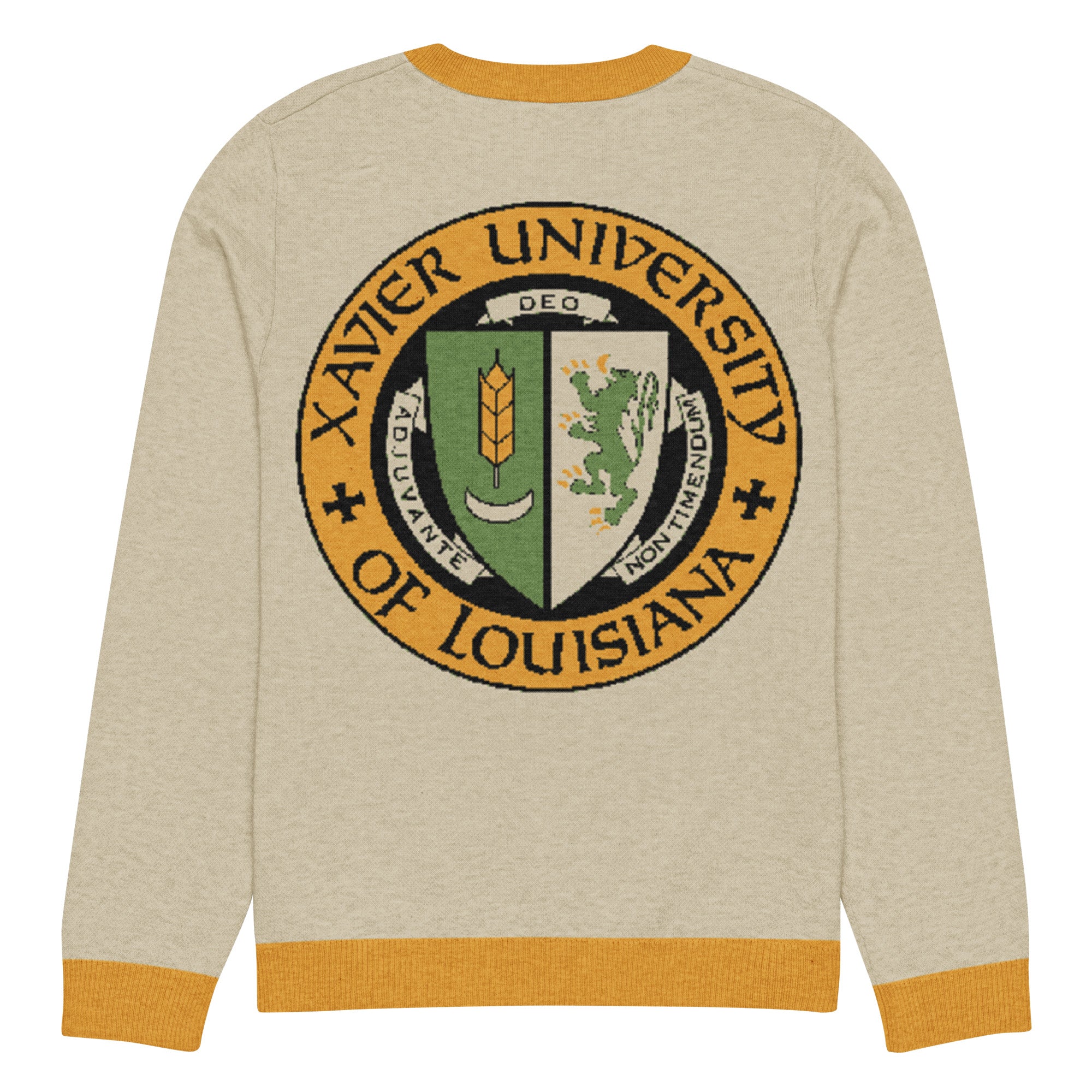 Xavier University of Louisiana "The Campus" Knitted Crewneck Sweater