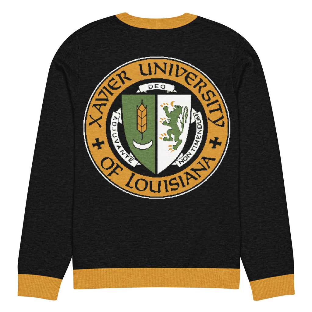 Xavier University of Louisiana "The Campus" Knitted Crewneck Sweater