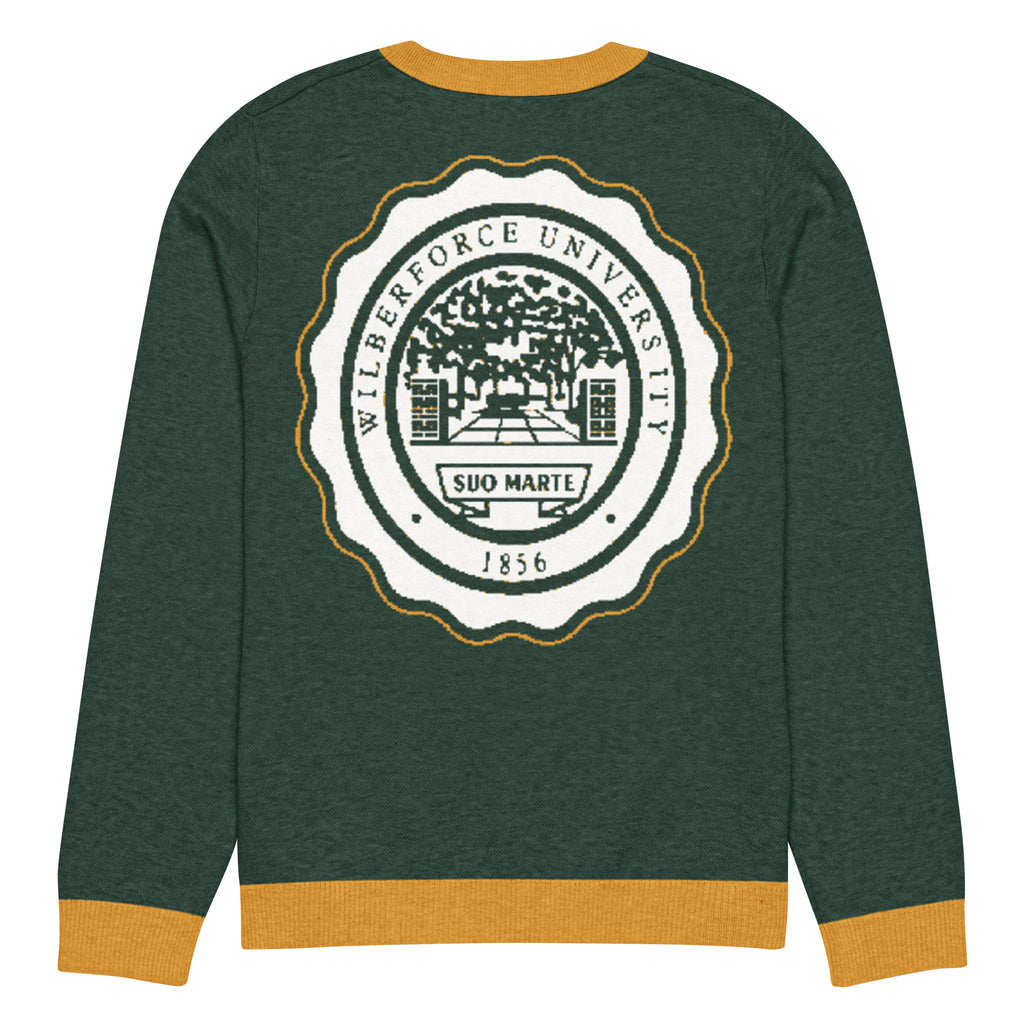 Wilberforce University "The Campus" Knitted Crewneck Sweater