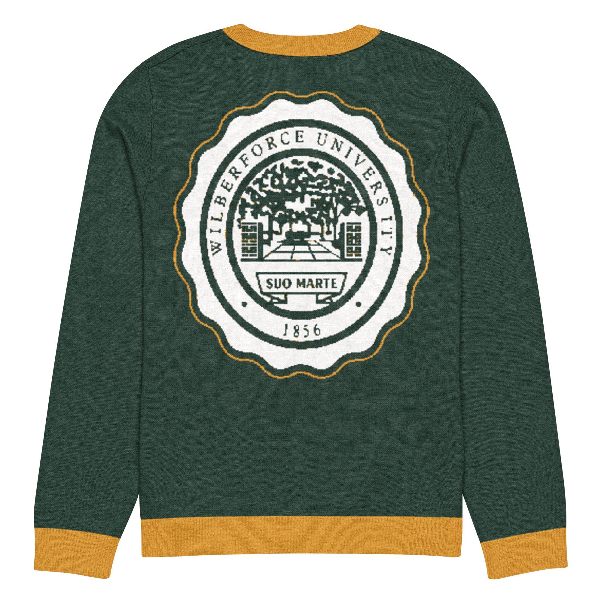 Wilberforce University "The Campus" Knitted Crewneck Sweater