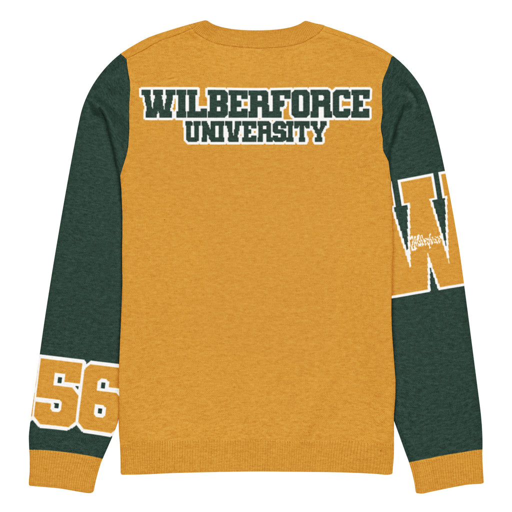 Wilberforce University Knitted Crewneck Sweater
