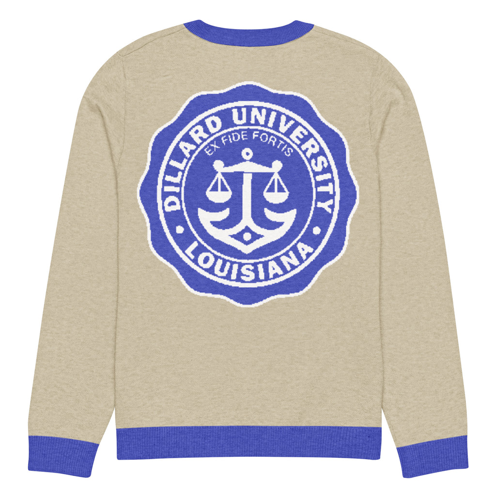 Dillard University "The Campus" Knitted Crewneck Sweater