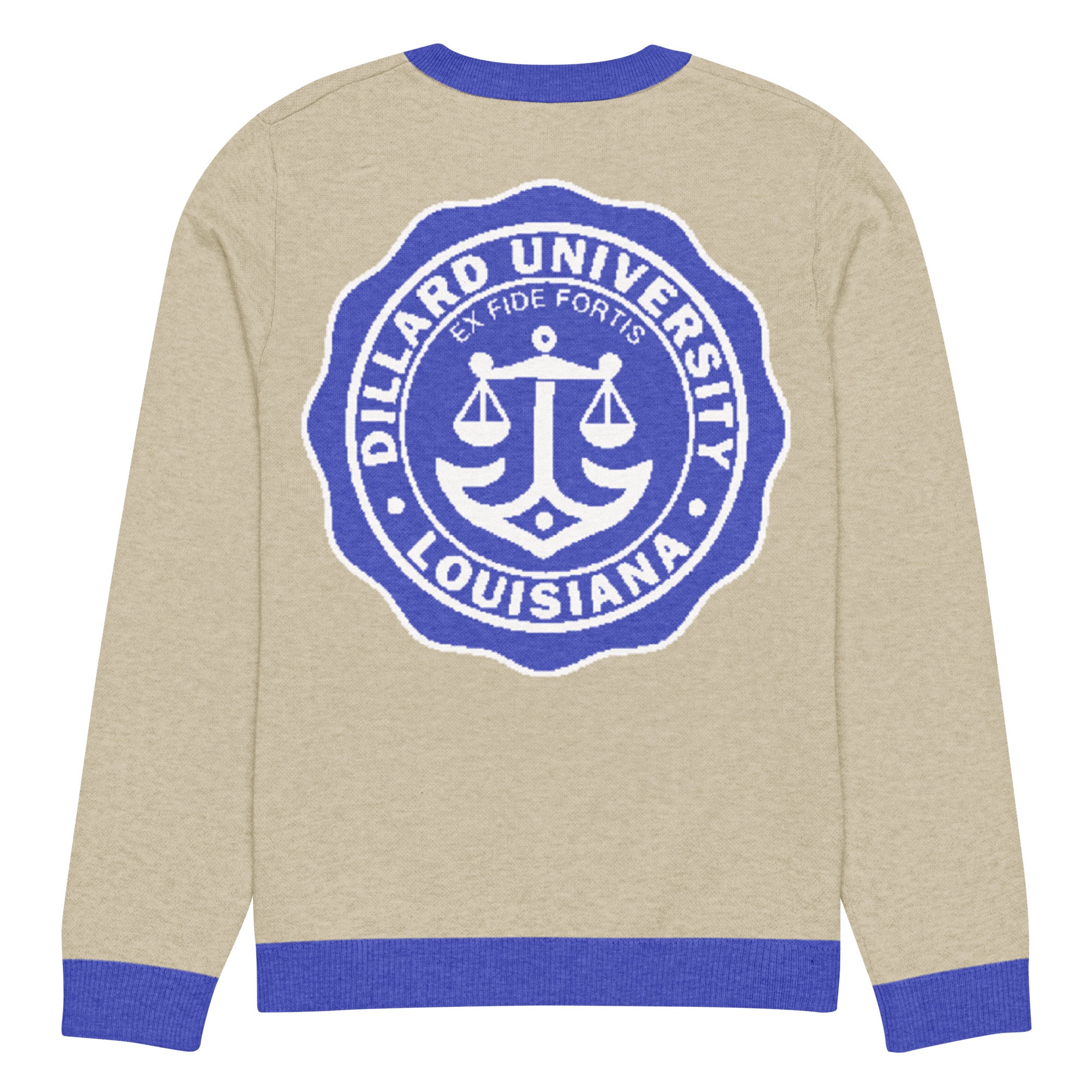 Dillard University "The Campus" Knitted Crewneck Sweater