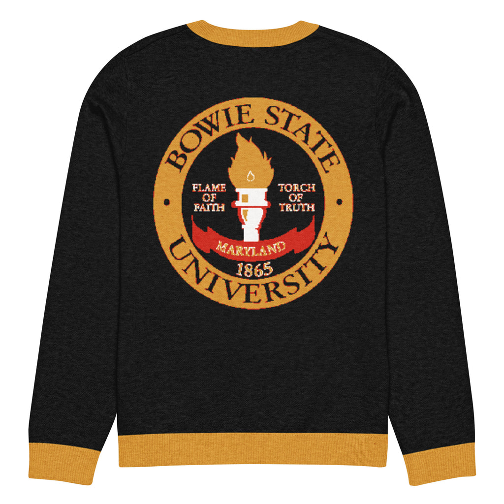 Bowie State "The Campus" Knitted Crewneck Sweater