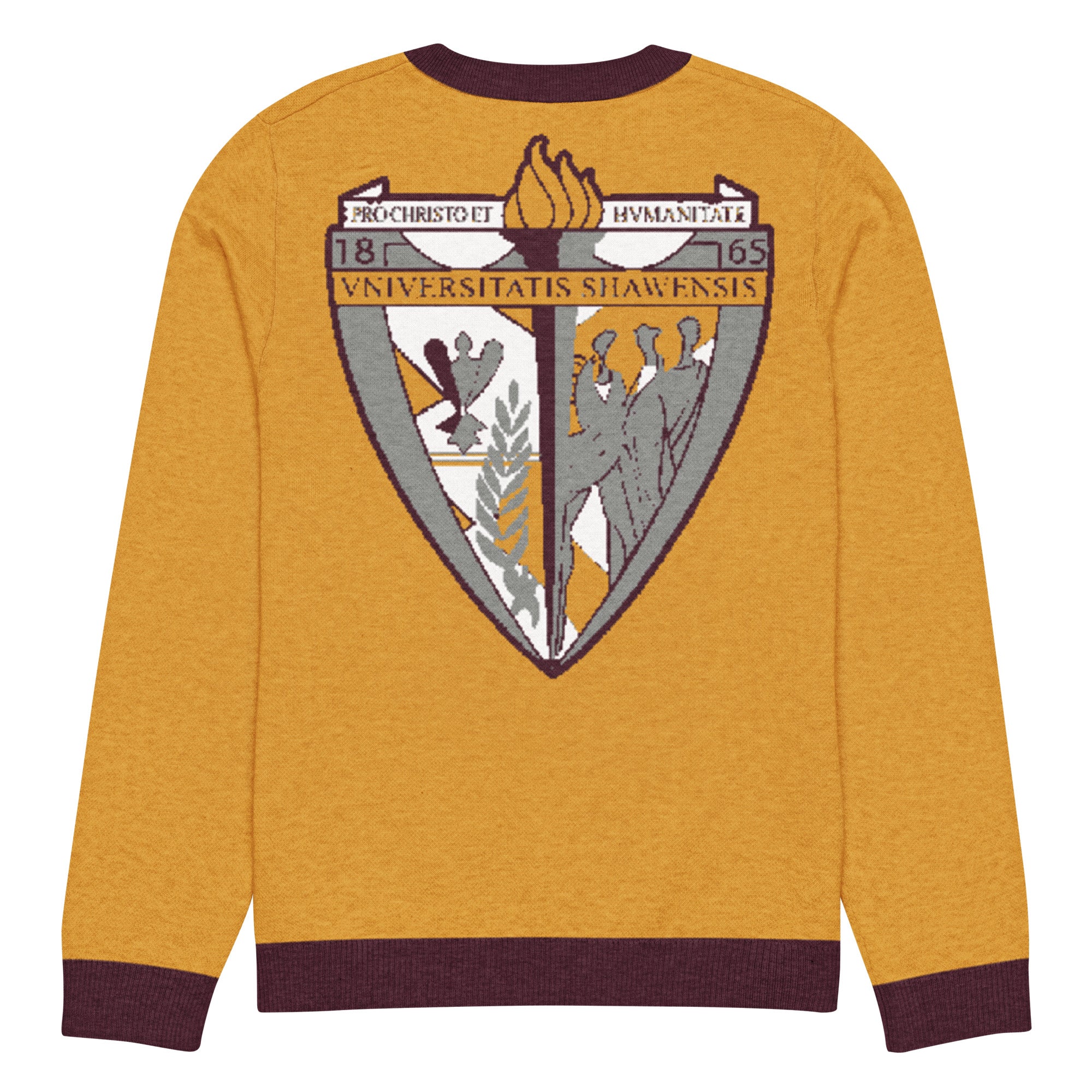 Shaw University "The Campus" Knitted Crewneck Sweater