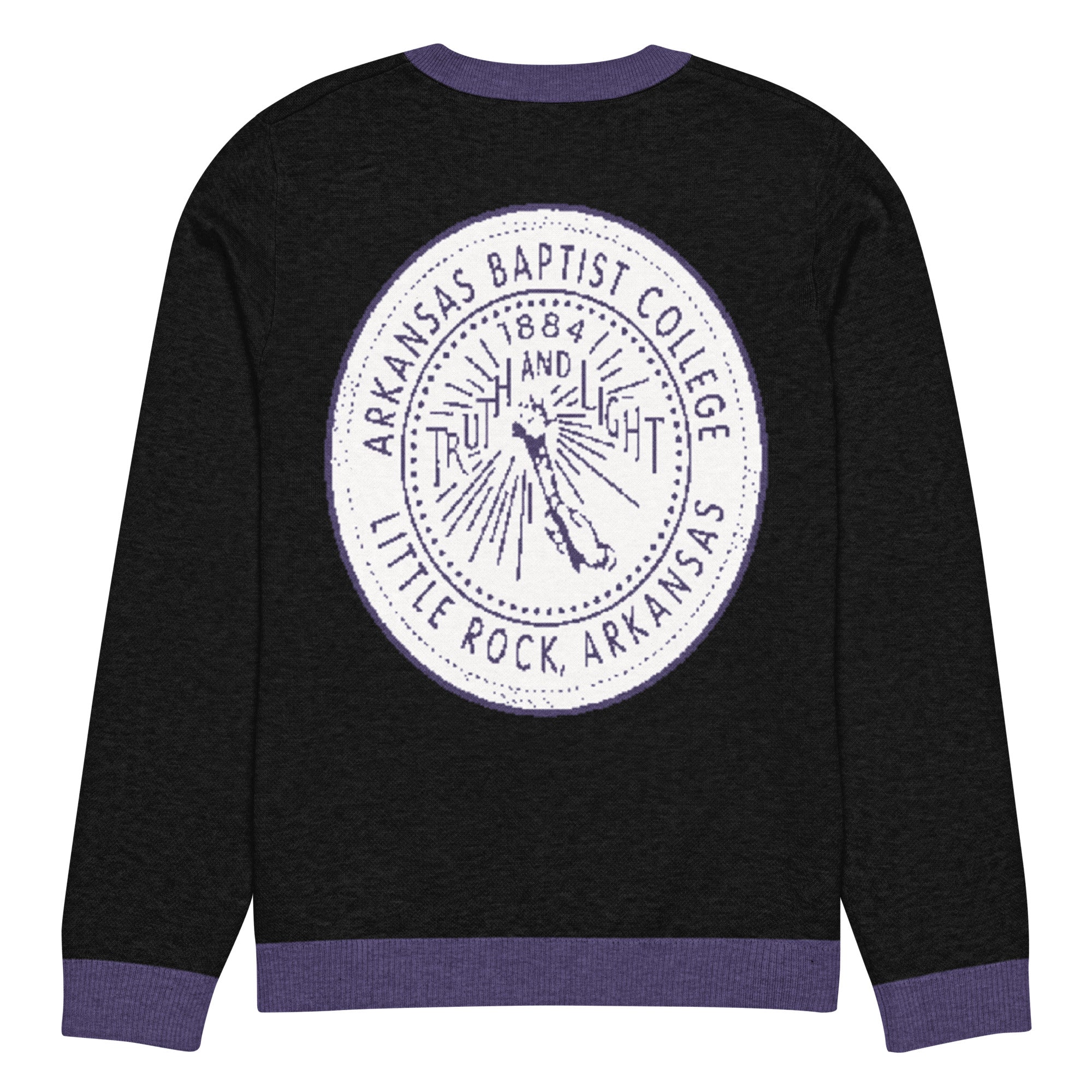 Arkansas Baptist College "The Campus" Knitted Crewneck Sweater