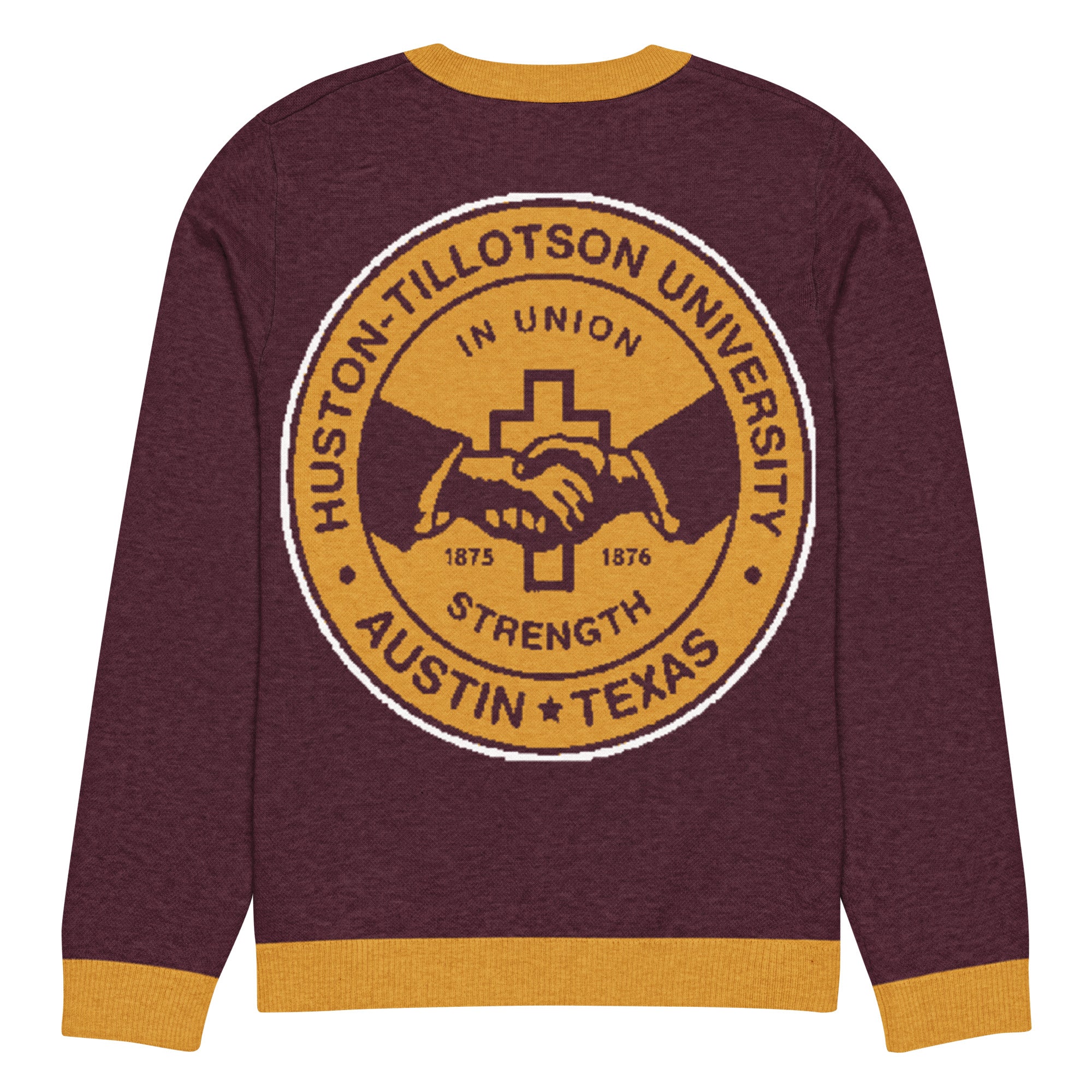 Huston-Tillotson "The Campus" Knitted Crewneck Sweater