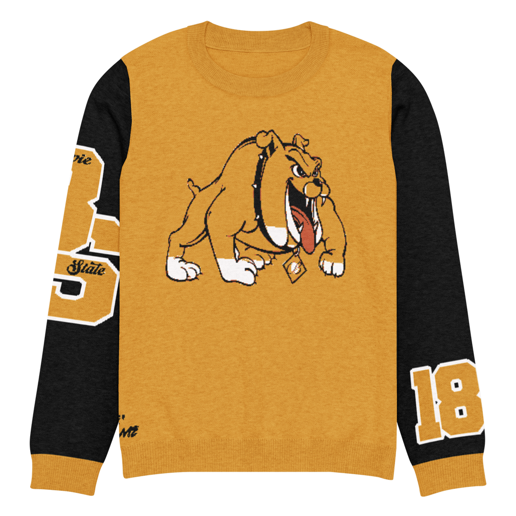 Bowie State Knitted Crewneck Sweater