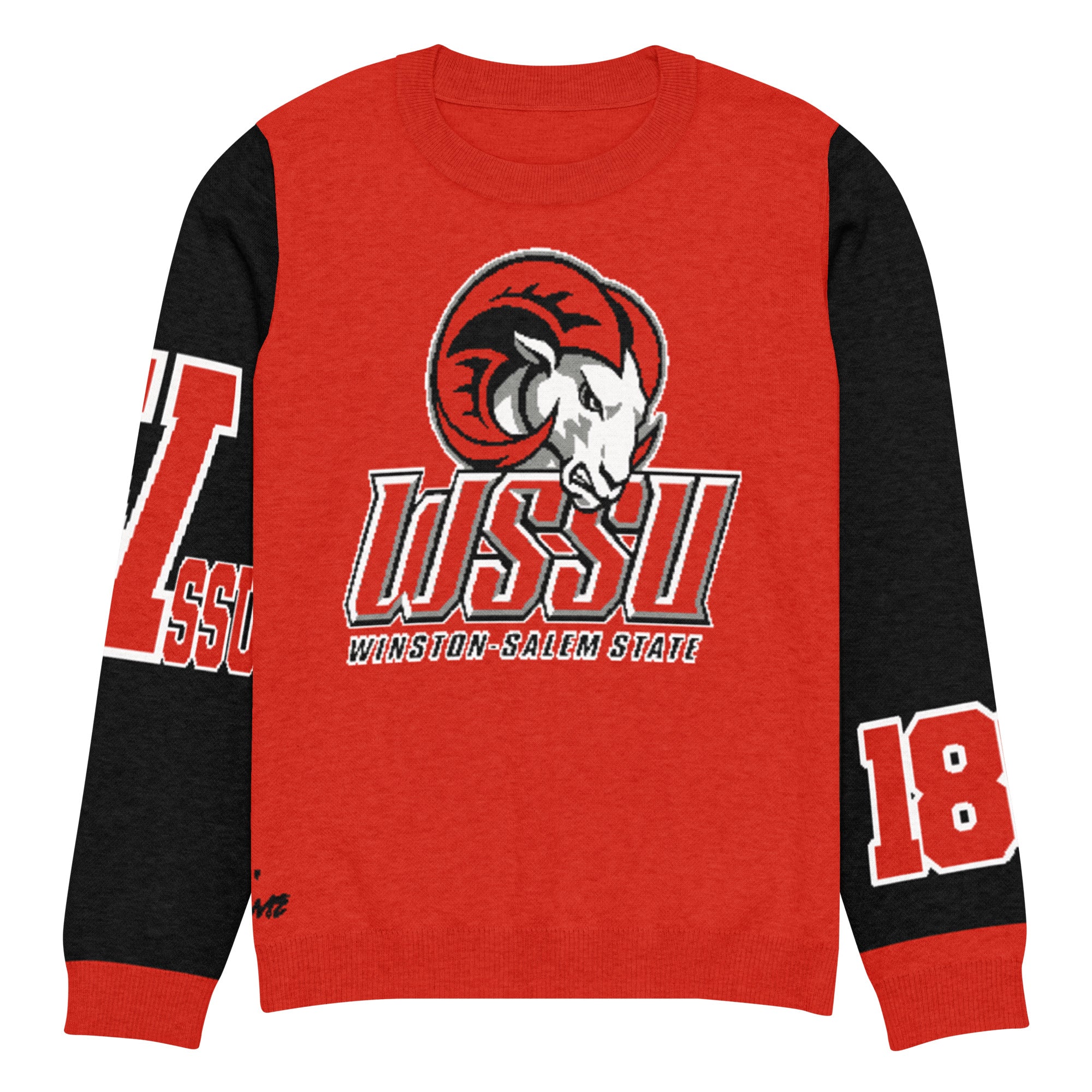 Winston-Salem State Knitted Crewneck Sweater