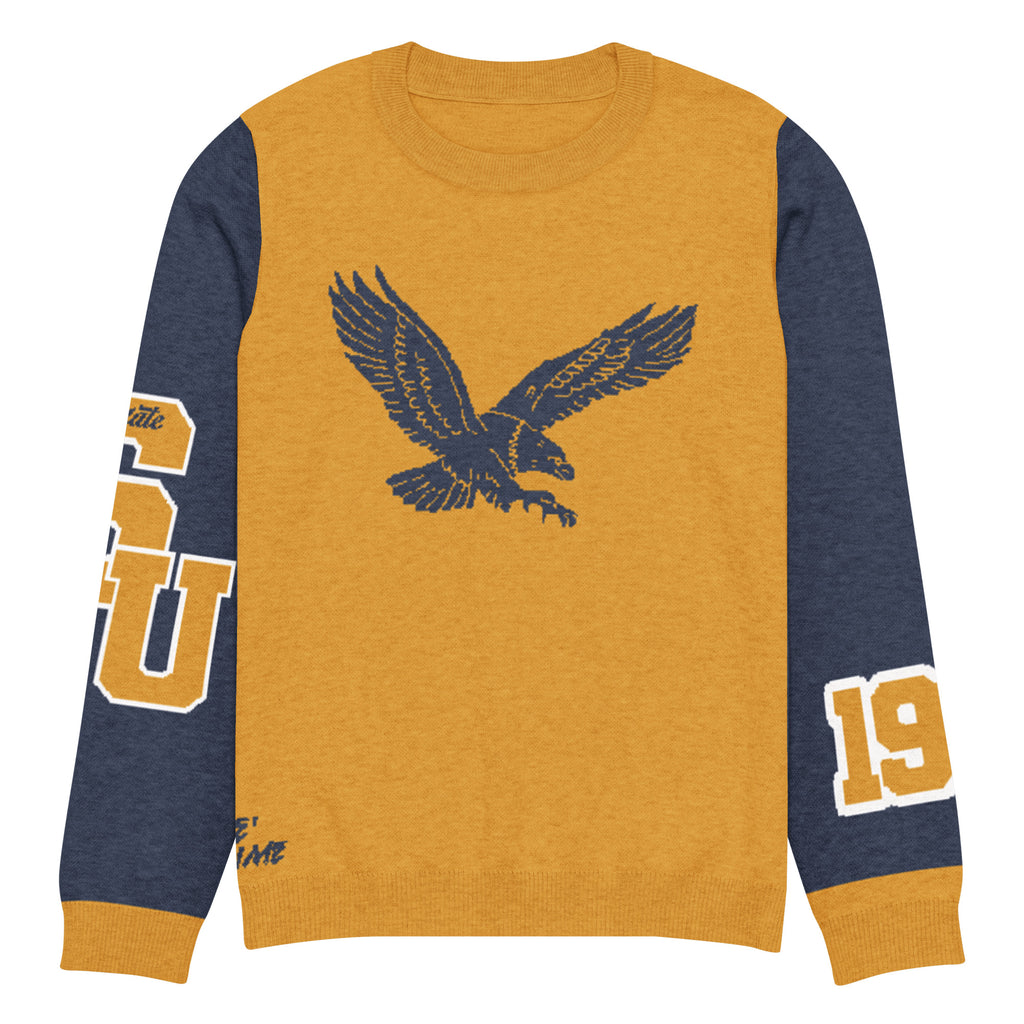 Coppin State Knitted Crewneck Sweater