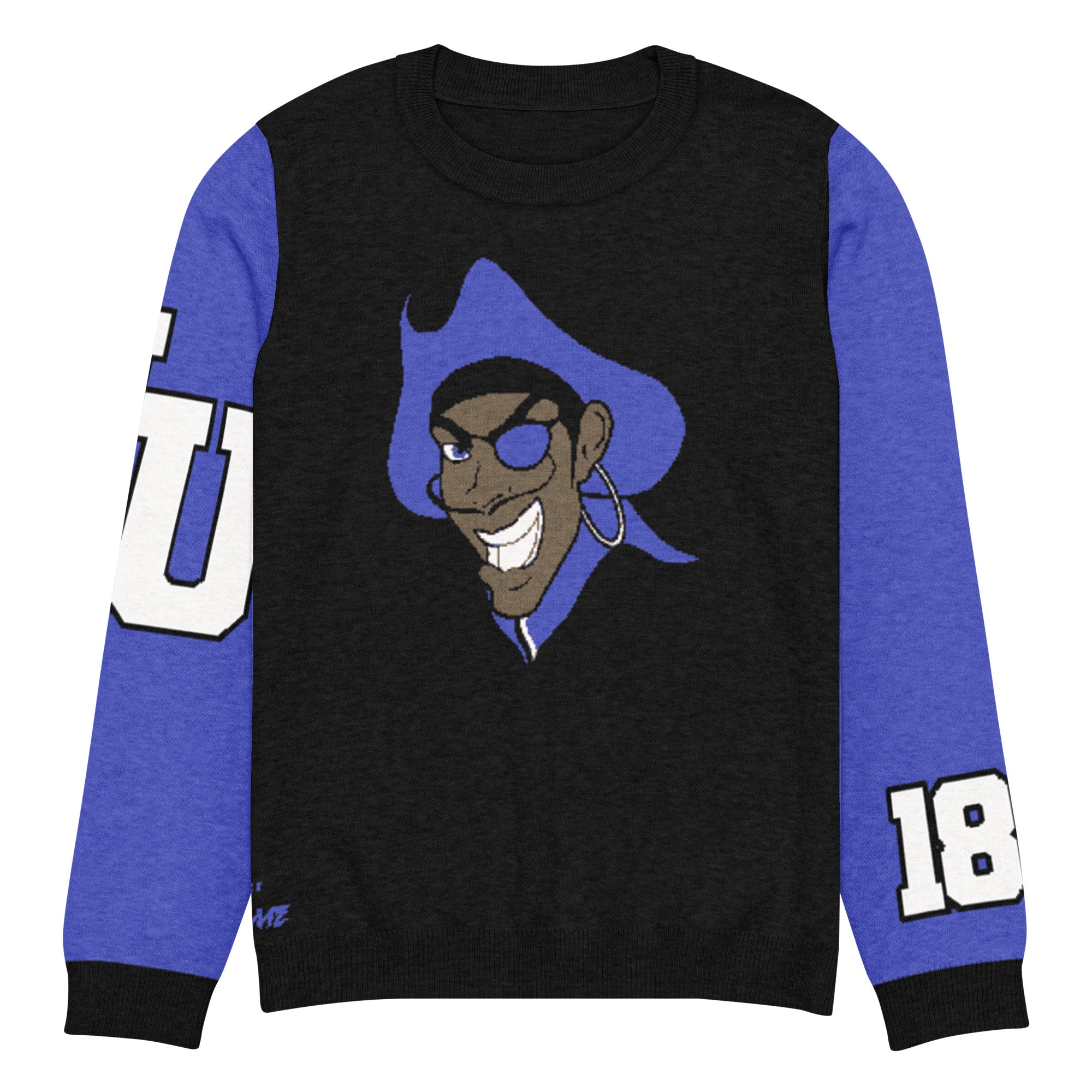 Hampton University Knitted Crewneck Sweater