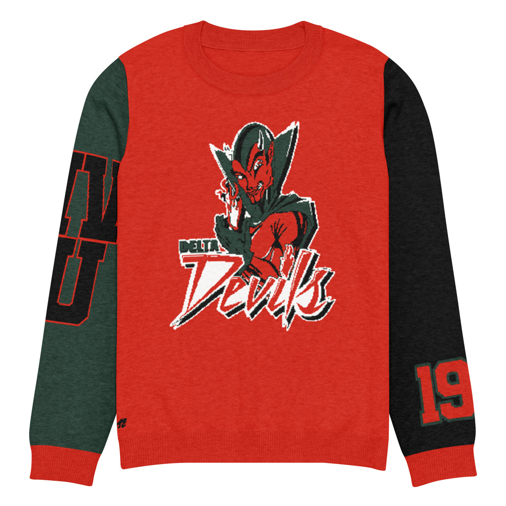 Mississippi Valley State Knitted Crewneck Sweater
