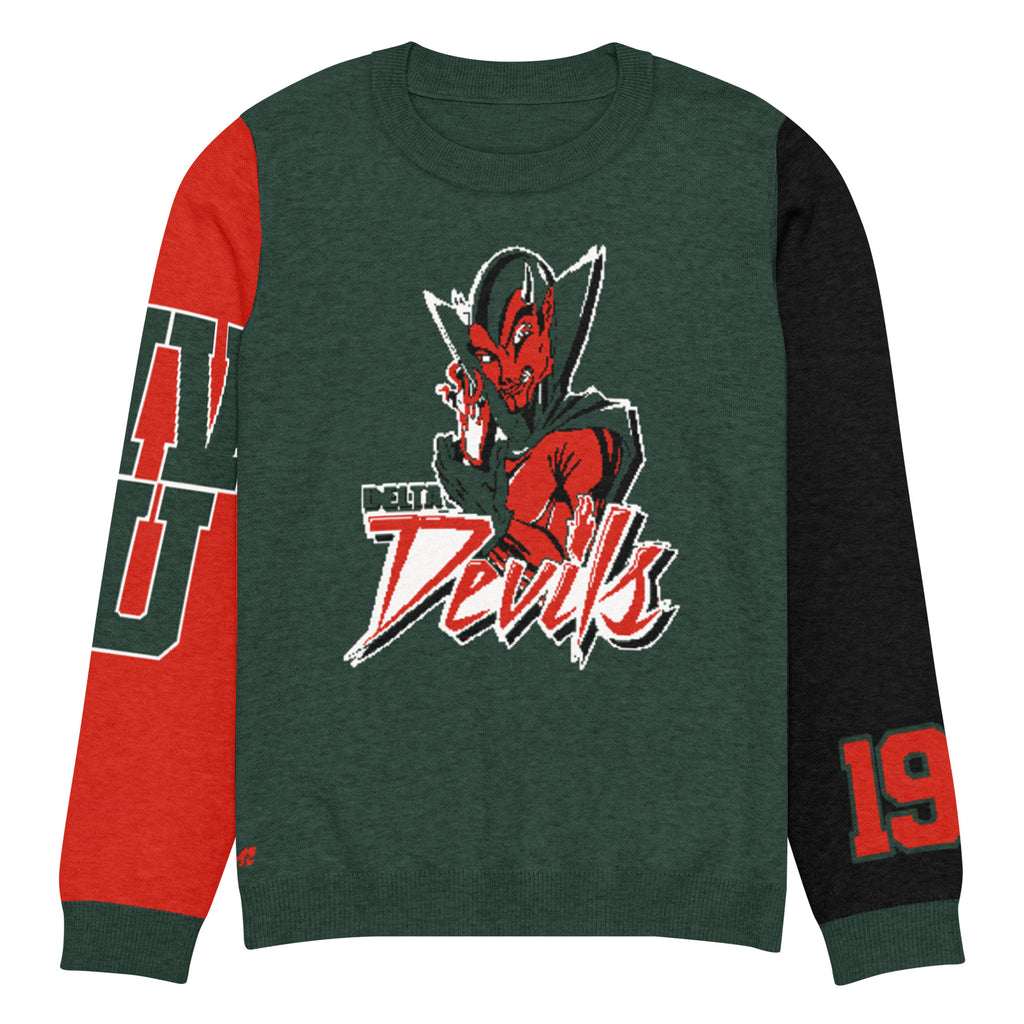 Mississippi Valley State Knitted Crewneck Sweater