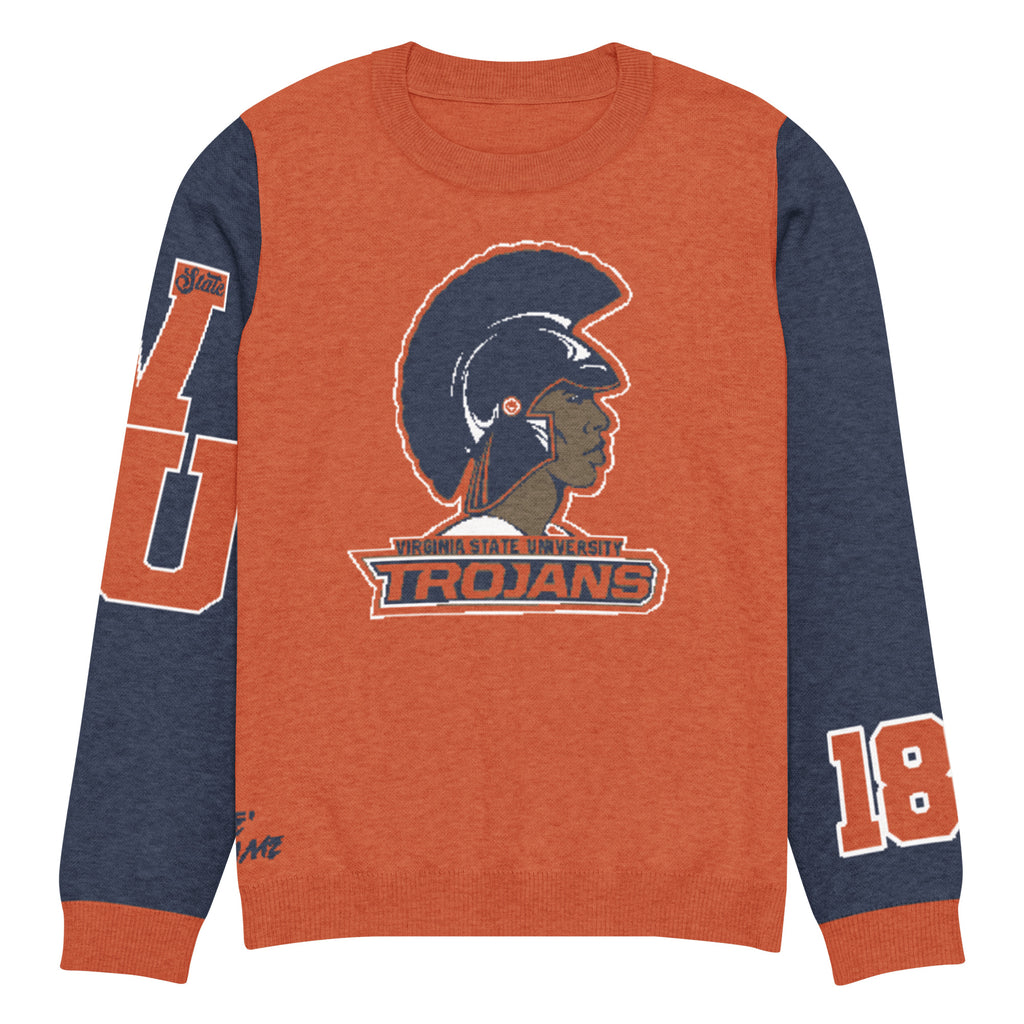 Virginia State Knitted Crewneck Sweater
