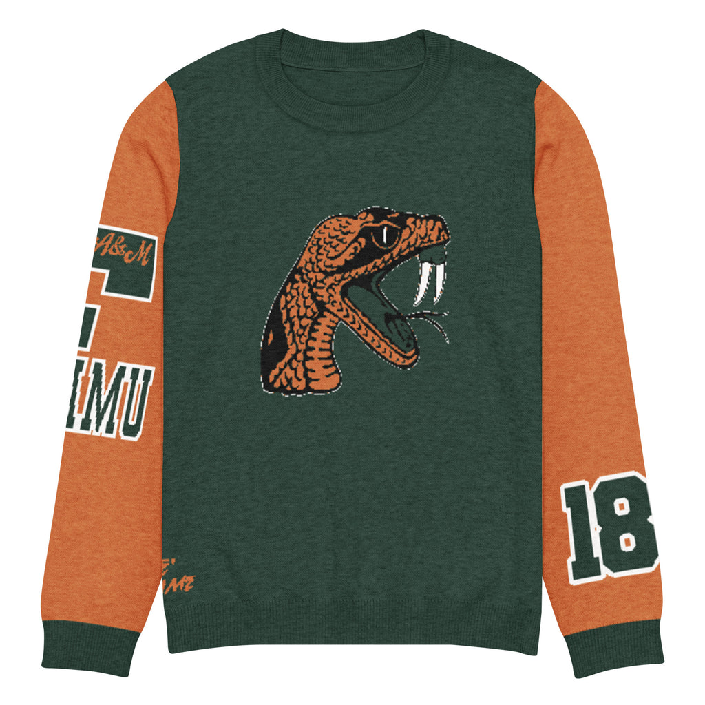 Florida A&M Knitted Crewneck Sweater