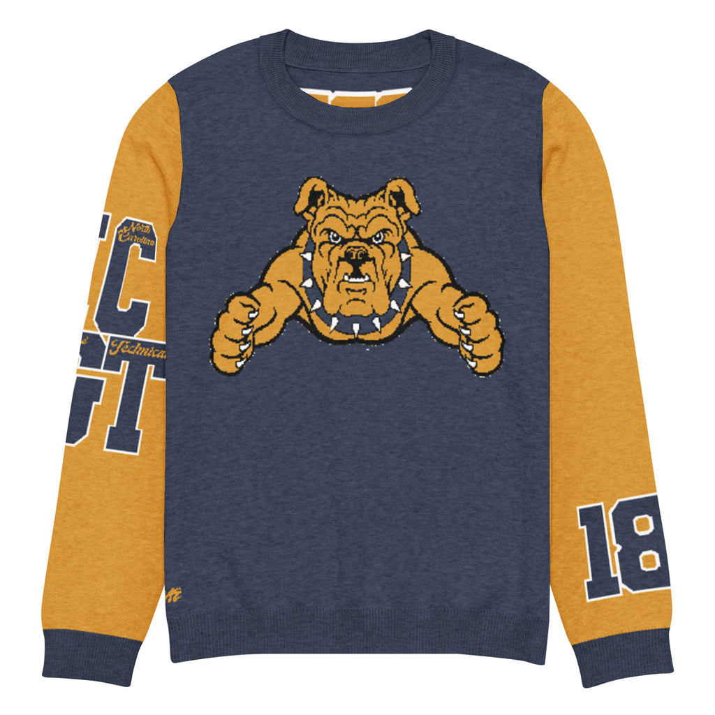 North Carolina A&T Knitted Crewneck Sweater