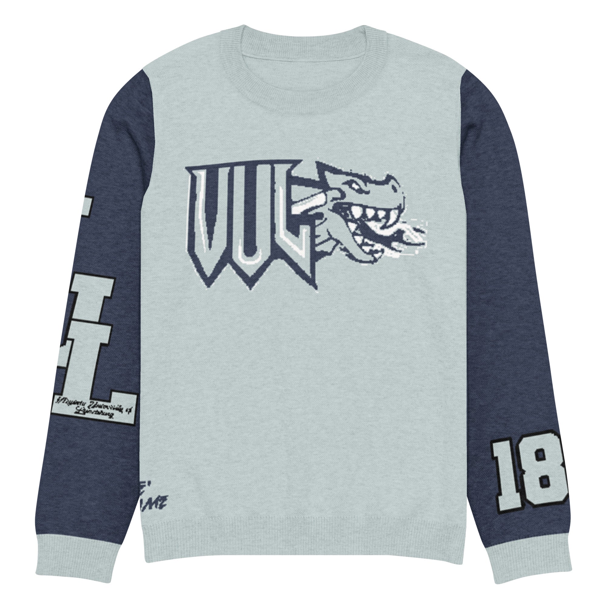 Virginia University Of Lynchburg Knitted Crewneck Sweater
