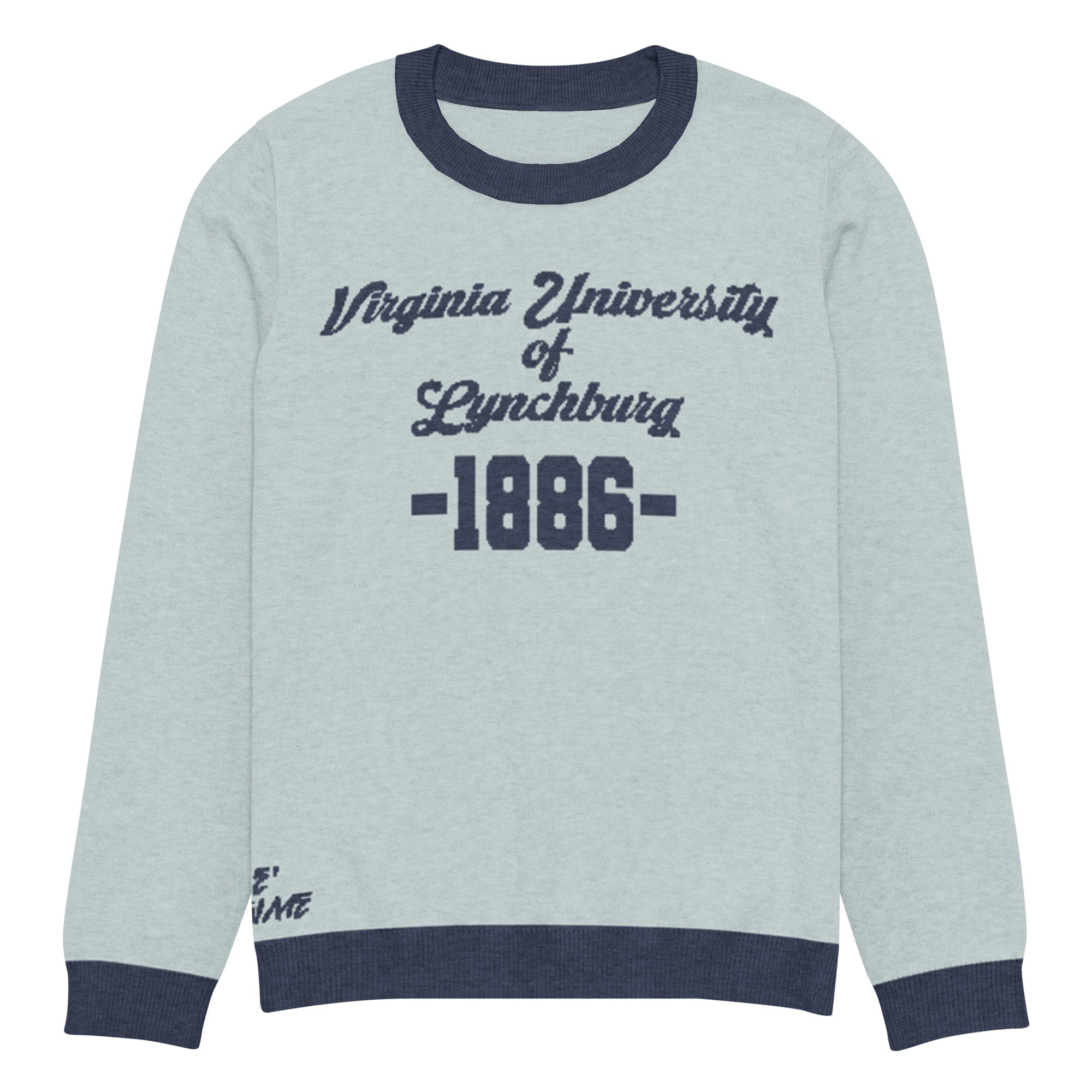 Virginia University of Lynchburg "Signing Day" Knitted Crewneck Sweater