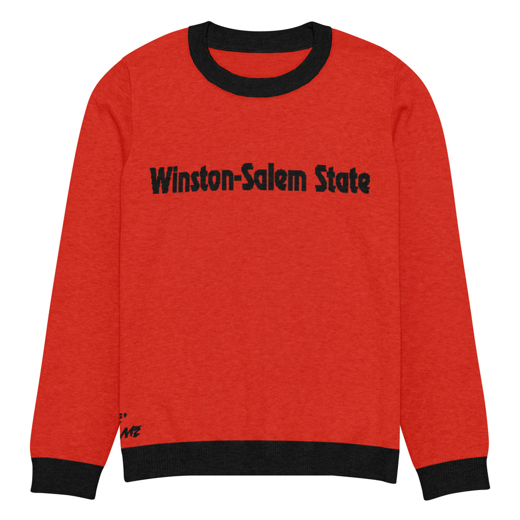 Winston-Salem State "The Campus" Knitted Crewneck Sweater