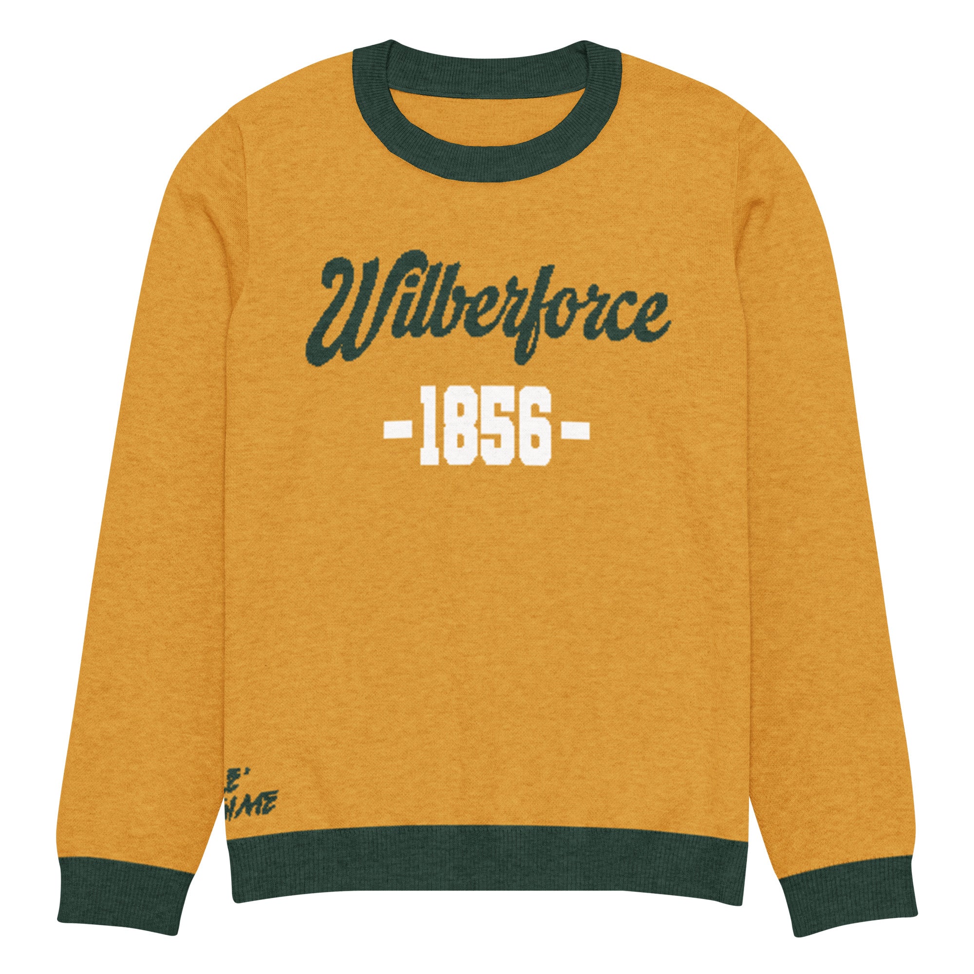 Wilberforce University "Signing Day" Knitted Crewneck Sweater