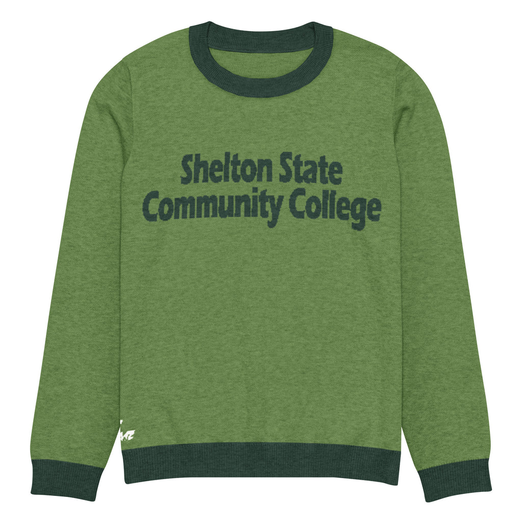 Shelton State Community College "The Campus" Knitted Crewneck