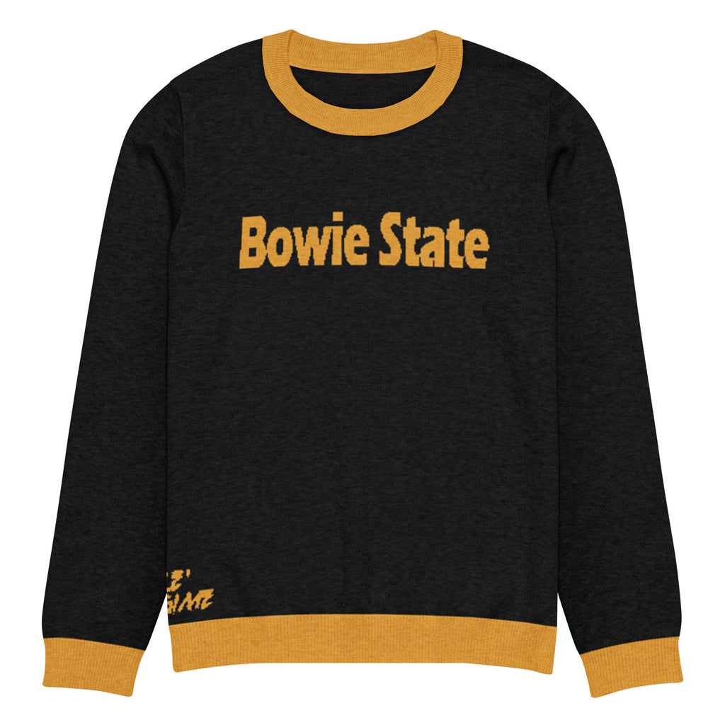 Bowie State "The Campus" Knitted Crewneck Sweater