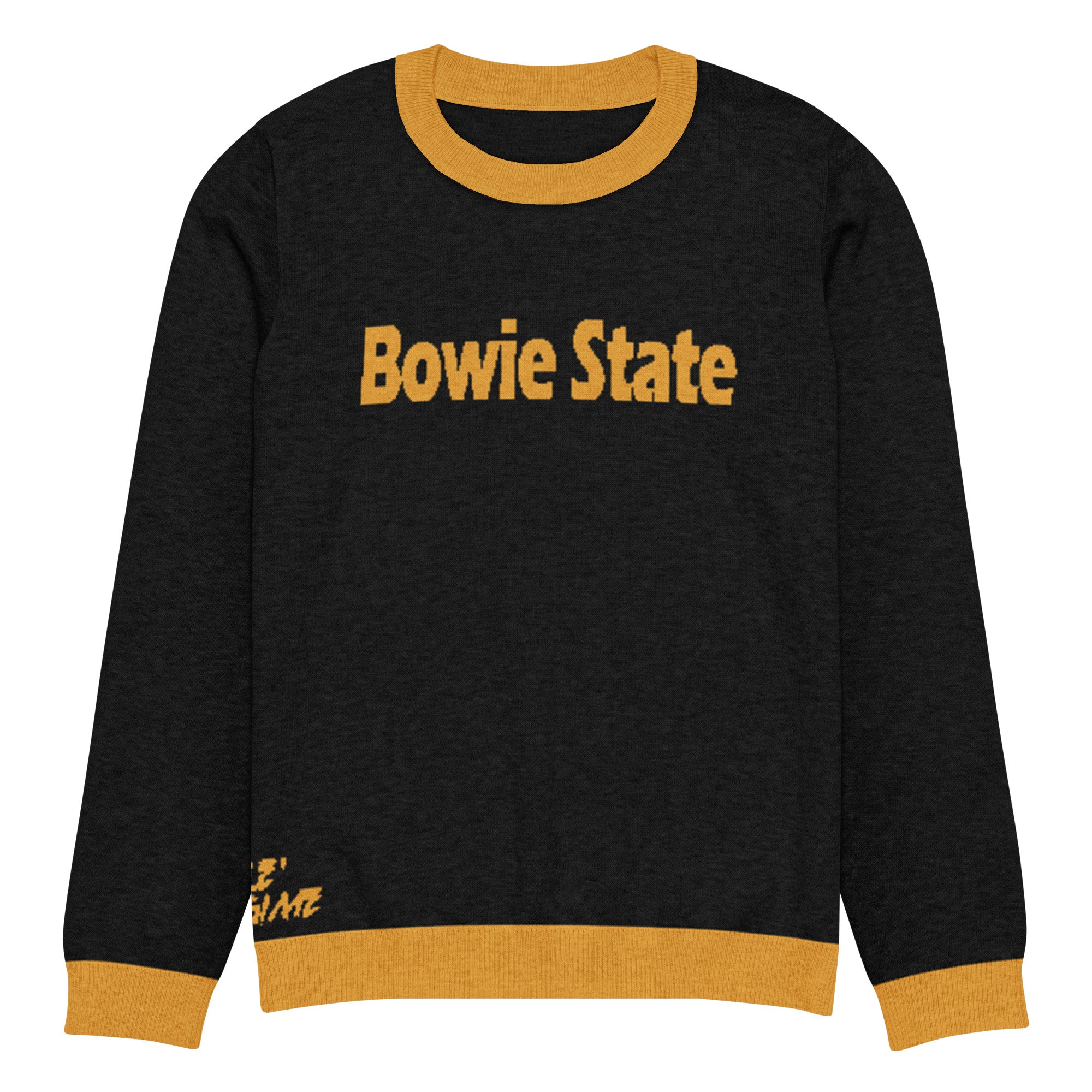 Bowie State "The Campus" Knitted Crewneck Sweater
