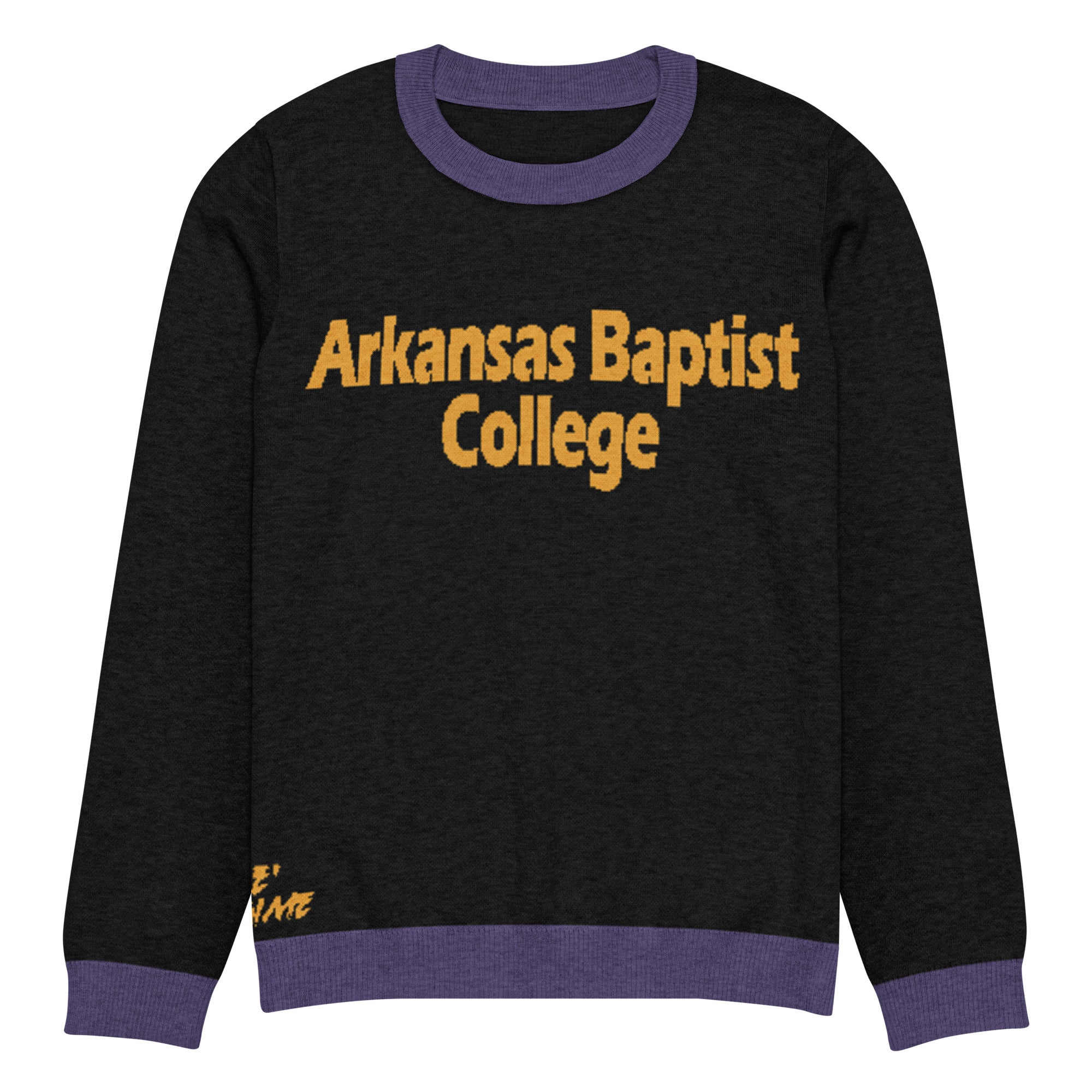 Arkansas Baptist College "The Campus" Knitted Crewneck Sweater