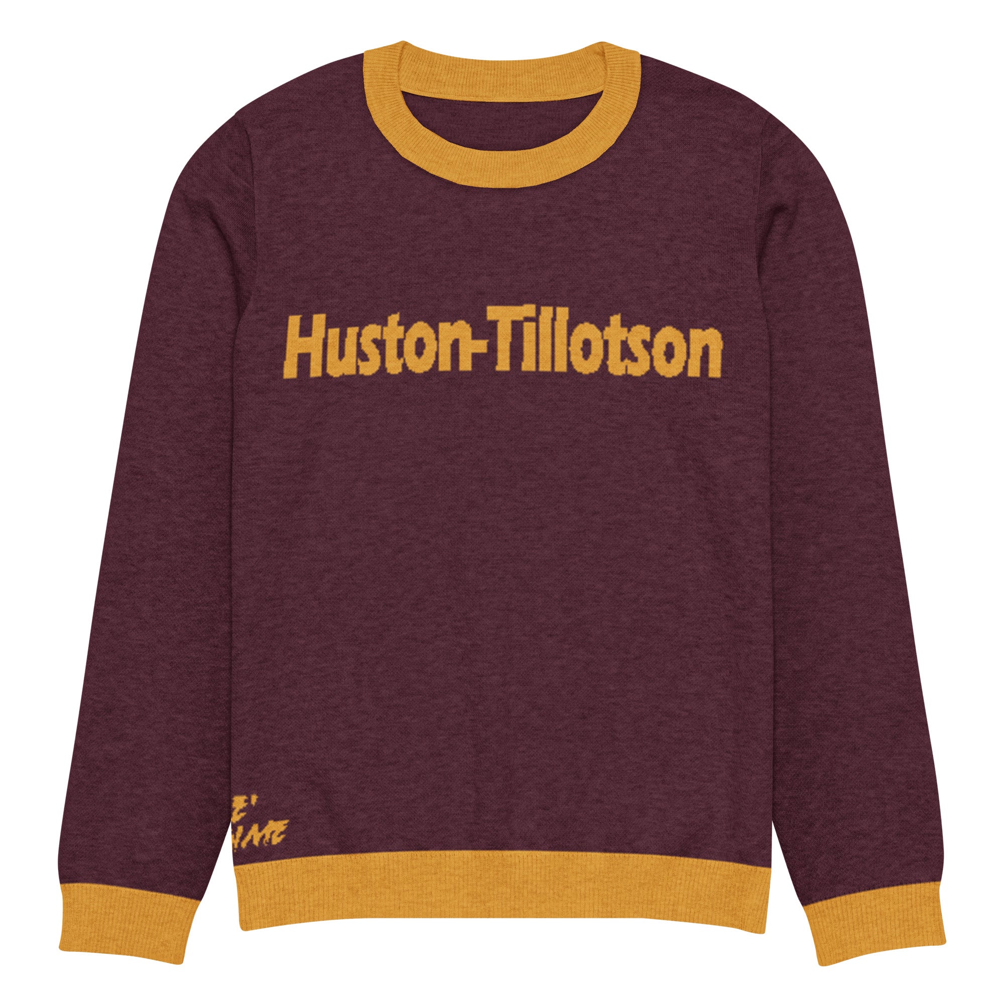 Huston-Tillotson "The Campus" Knitted Crewneck Sweater