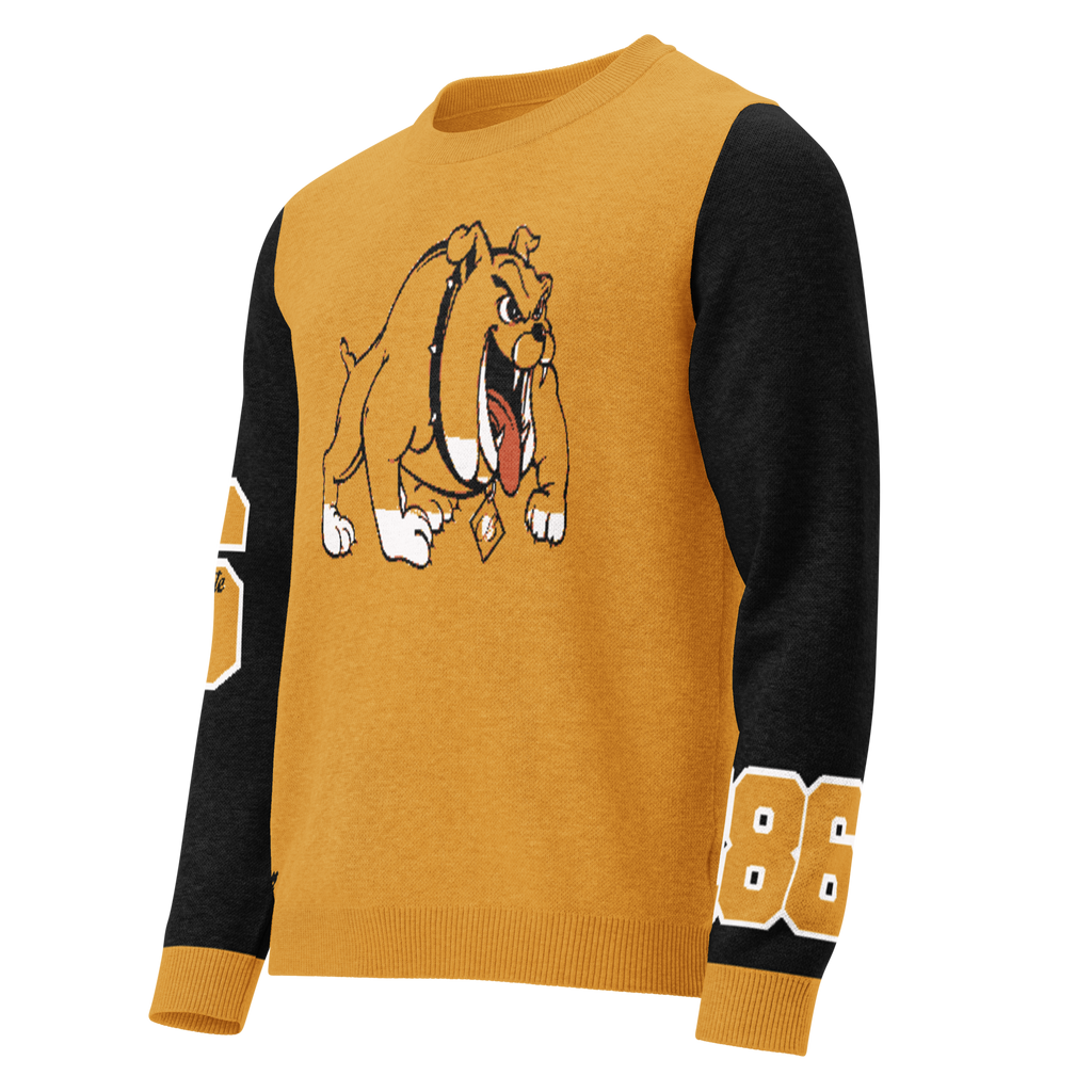 Bowie State Knitted Crewneck Sweater