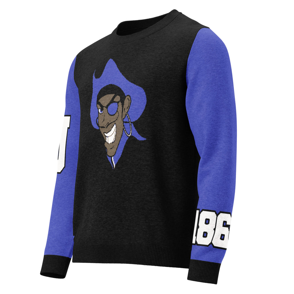 Hampton University Knitted Crewneck Sweater