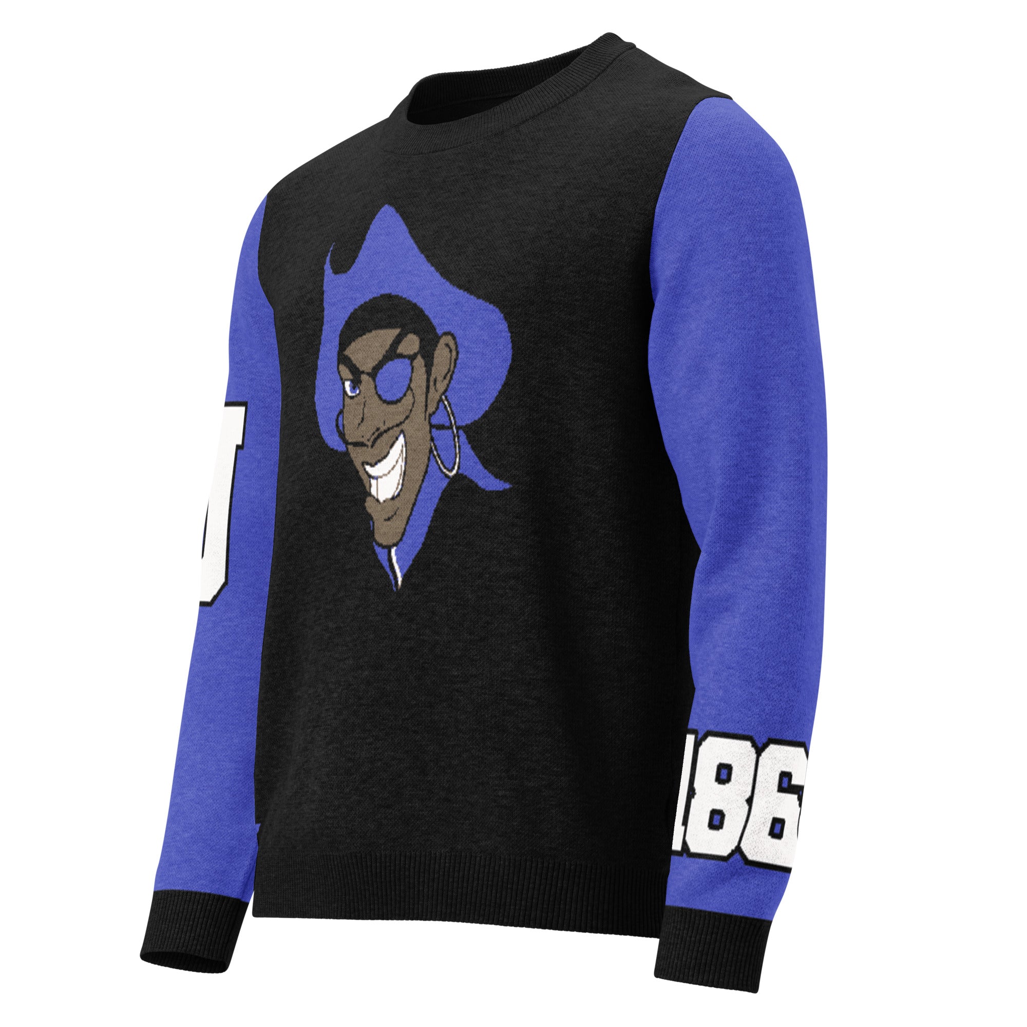 Hampton University Knitted Crewneck Sweater