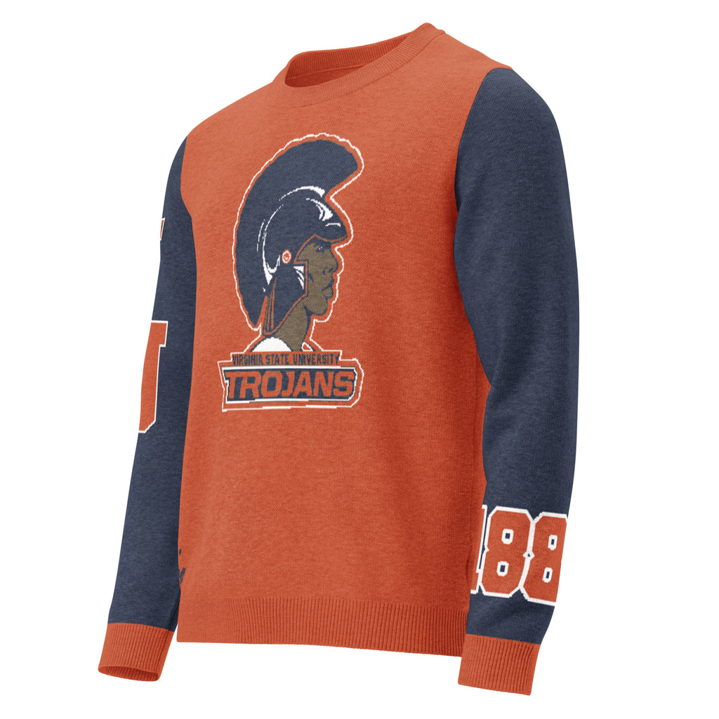Virginia State Knitted Crewneck Sweater