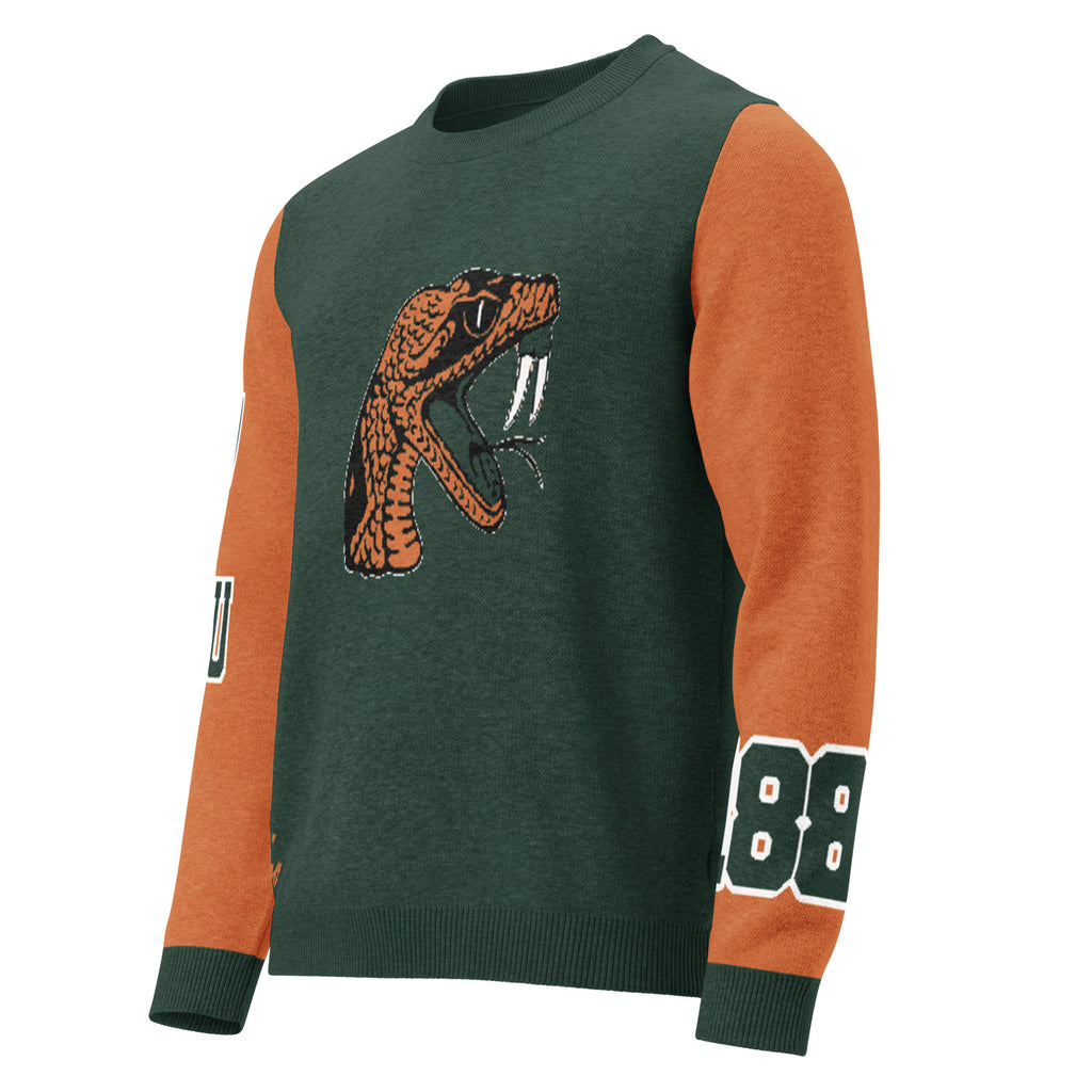 Florida A&M Knitted Crewneck Sweater