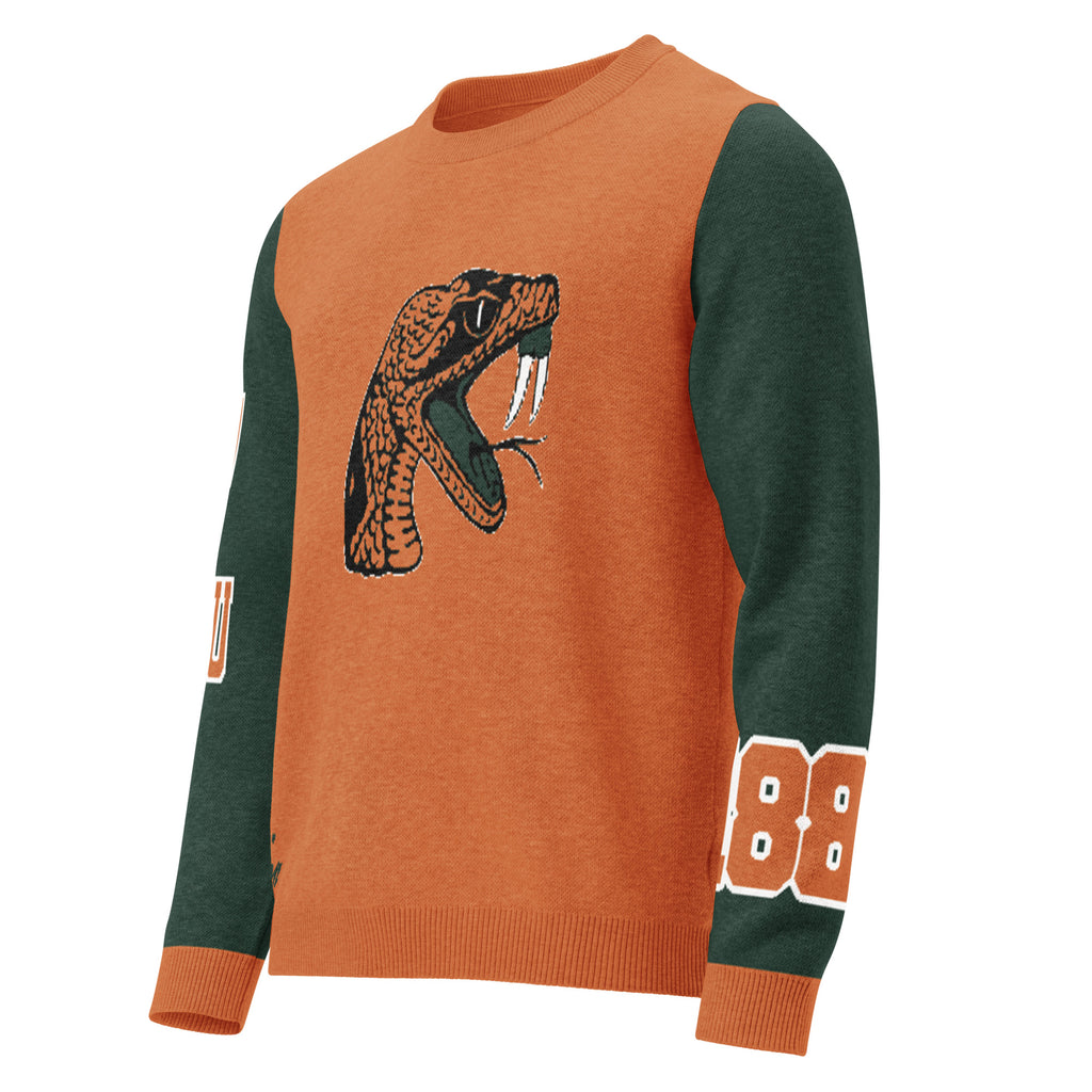 Florida A&M Knitted Crewneck Sweater