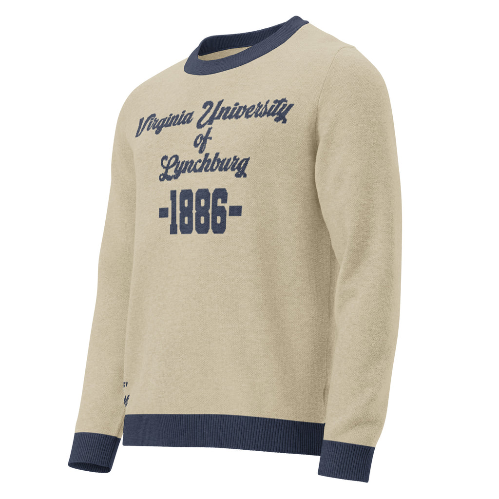 Virginia University of Lynchburg "Signing Day" Knitted Crewneck Sweater