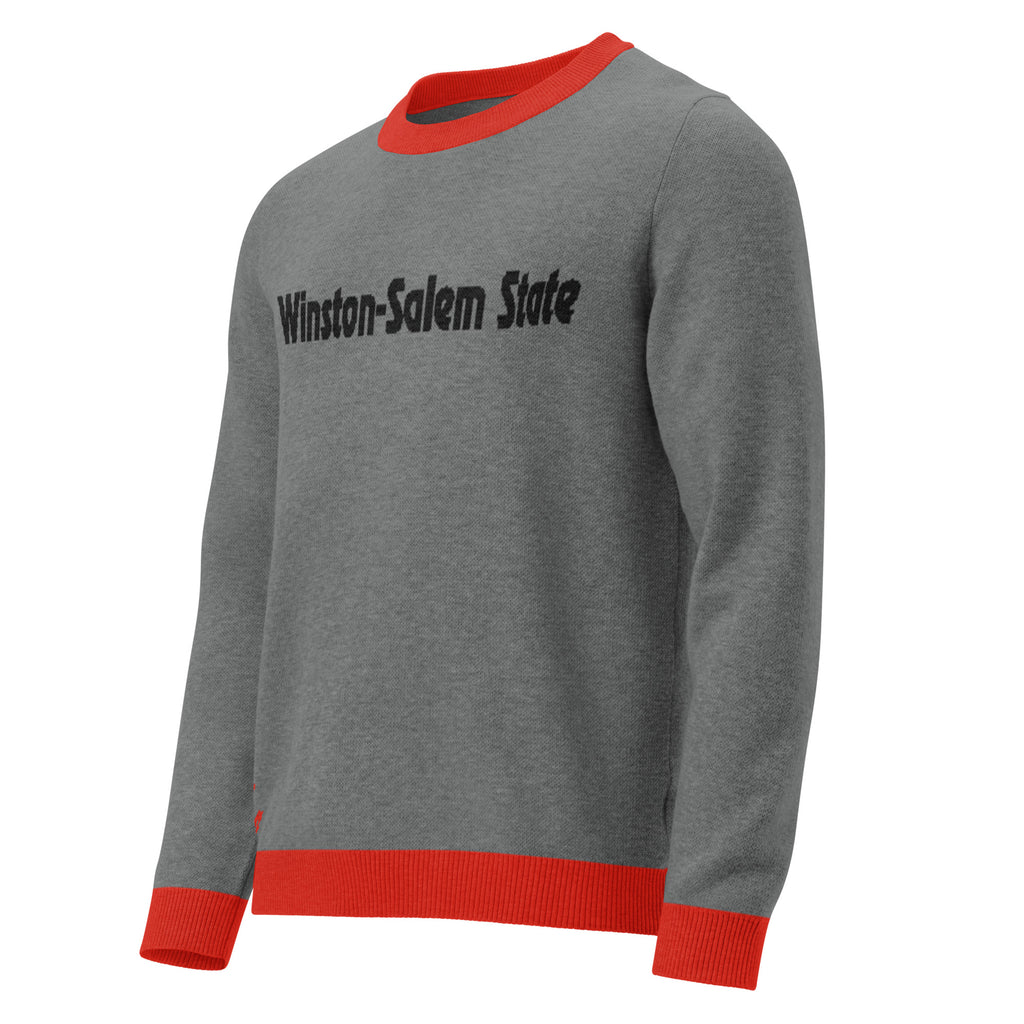 Winston-Salem State "The Campus" Knitted Crewneck Sweater