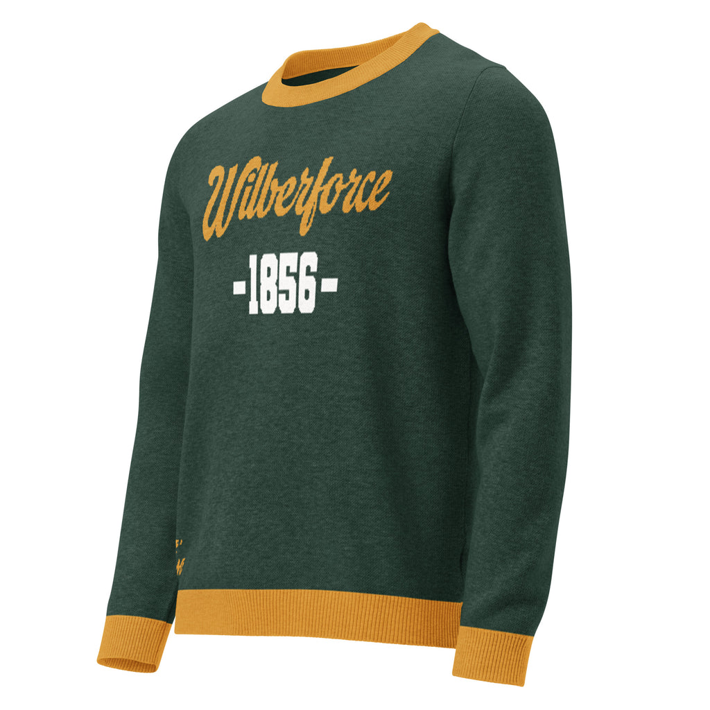 Wilberforce University "Signing Day" Knitted Crewneck Sweater