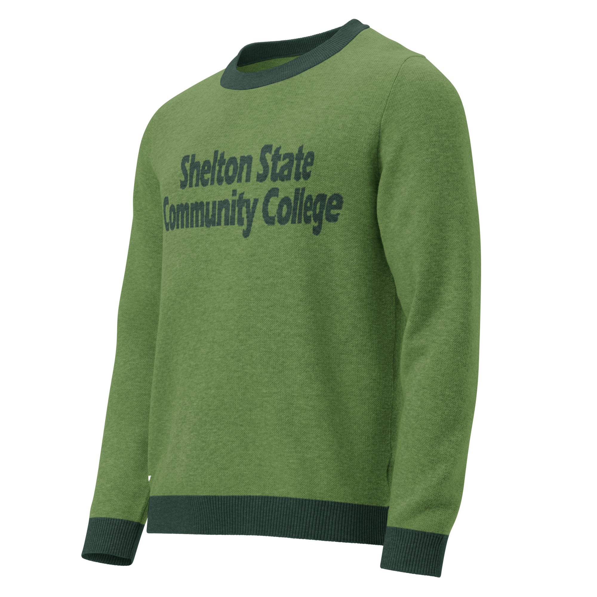 Shelton State Community College "The Campus" Knitted Crewneck