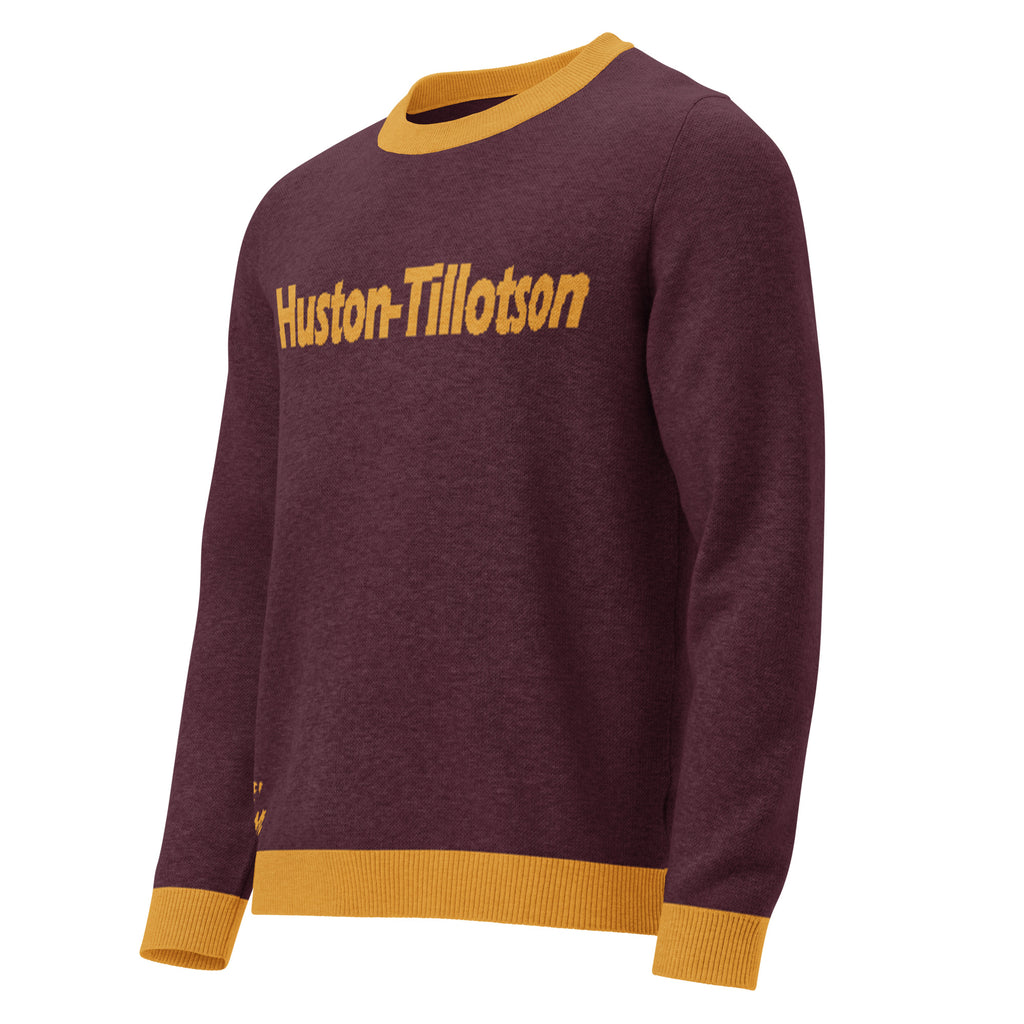 Huston-Tillotson "The Campus" Knitted Crewneck Sweater