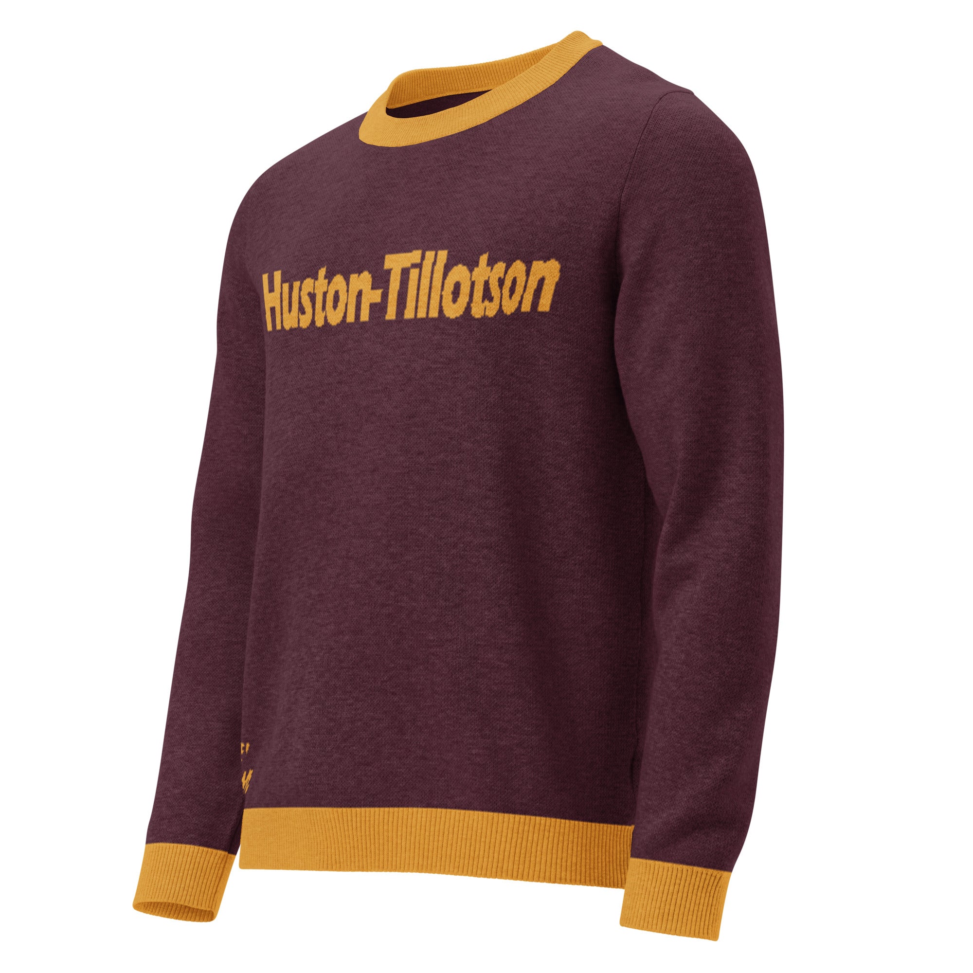 Huston-Tillotson "The Campus" Knitted Crewneck Sweater