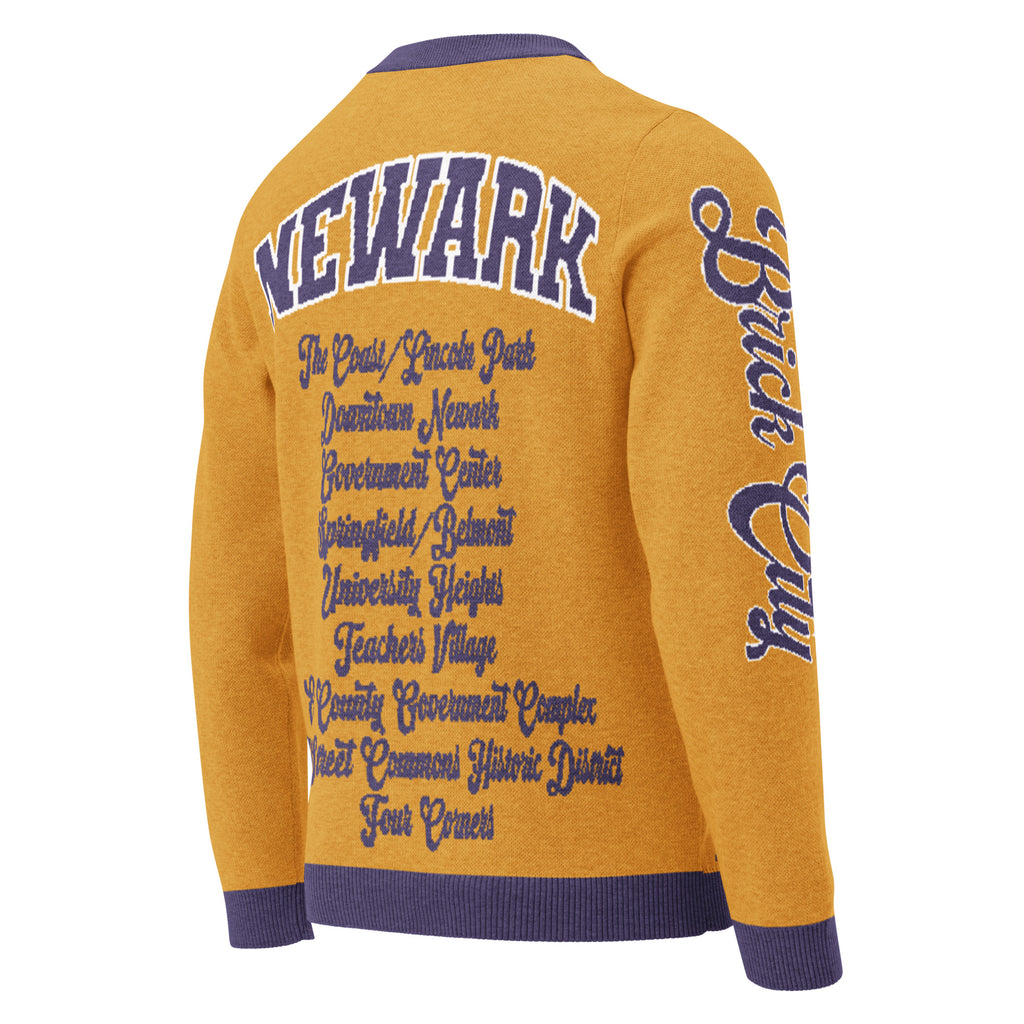 Newark "Cental Ward" Knitted Crewneck Sweater