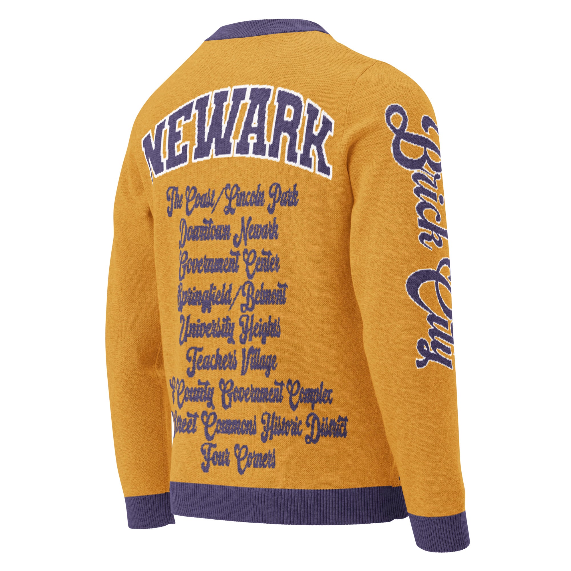 Newark "Cental Ward" Knitted Crewneck Sweater