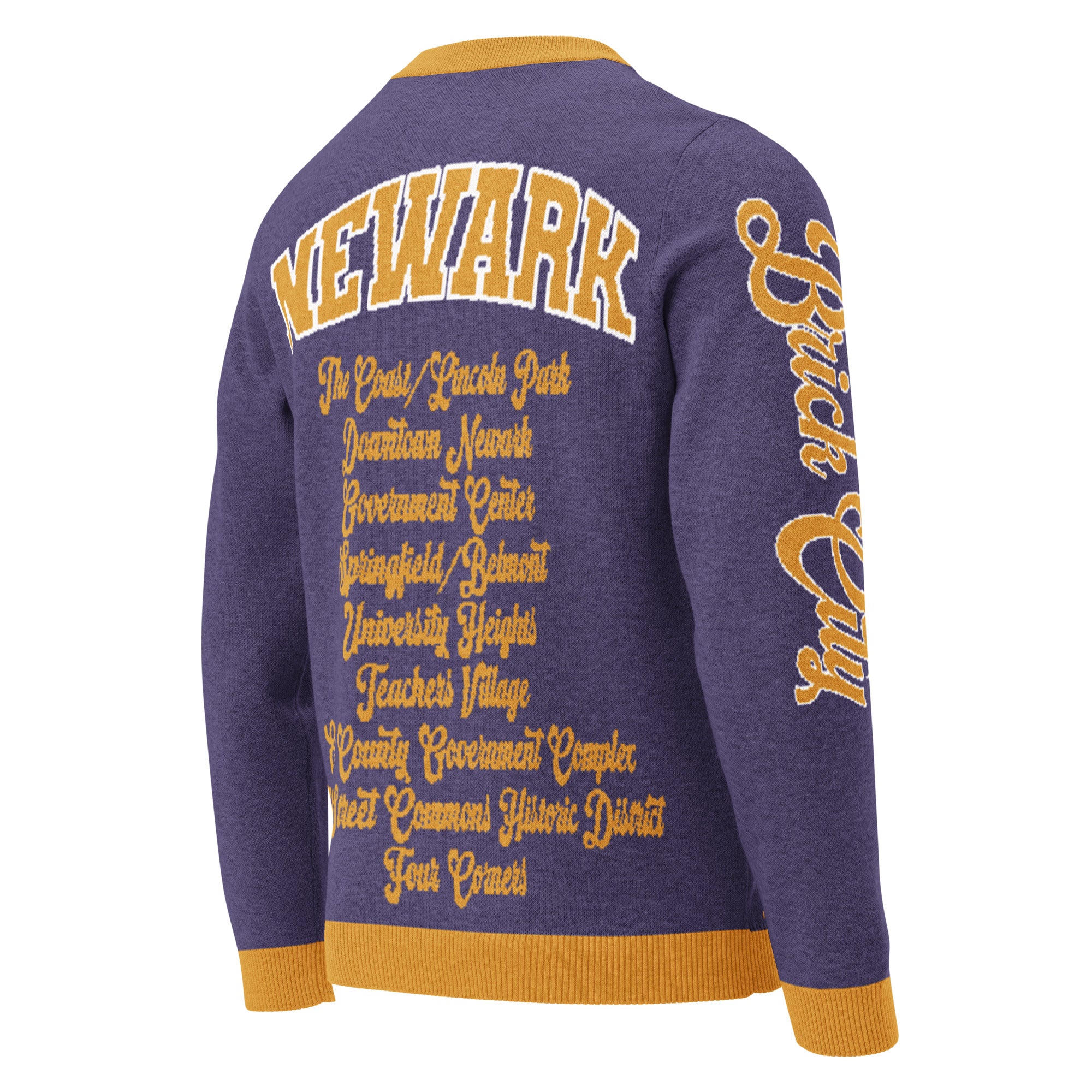 Newark "Cental Ward" Knitted Crewneck Sweater