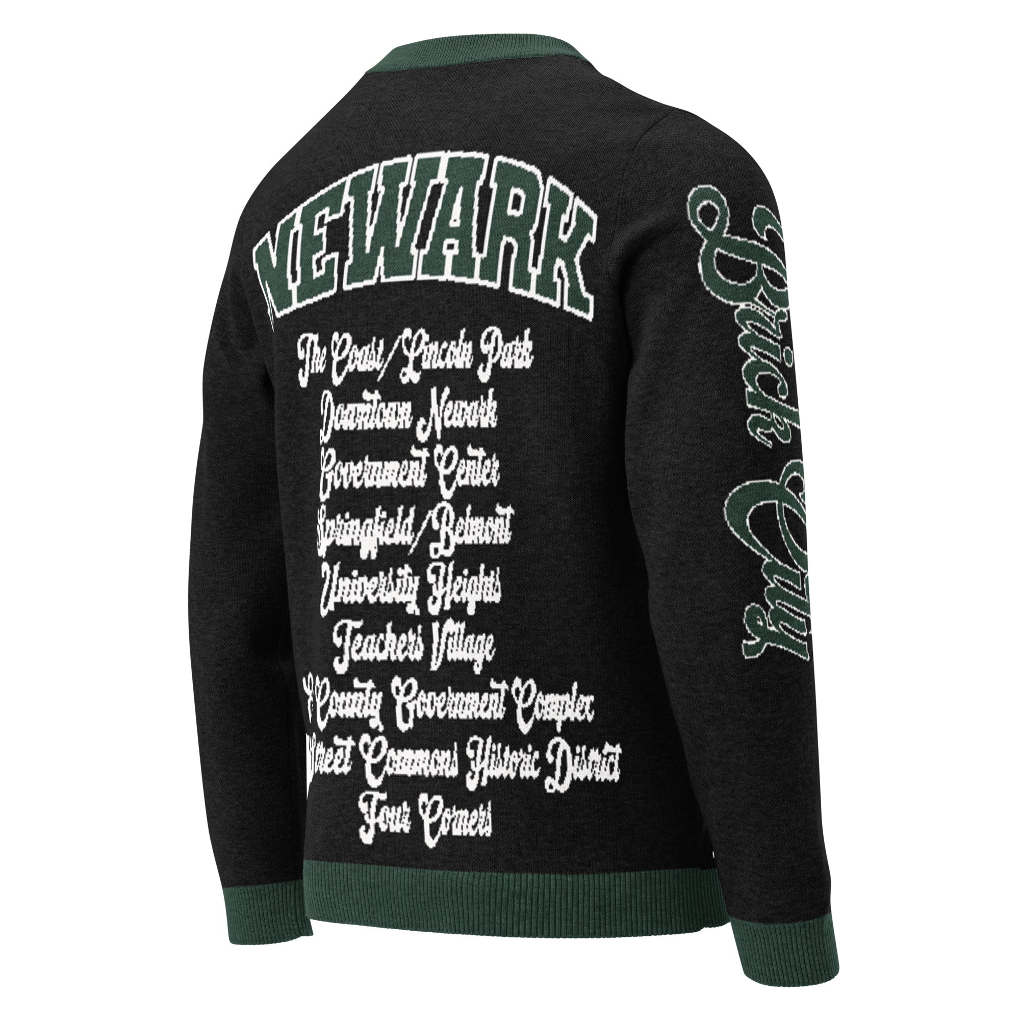 Newark "Cental Ward" Knitted Crewneck Sweater